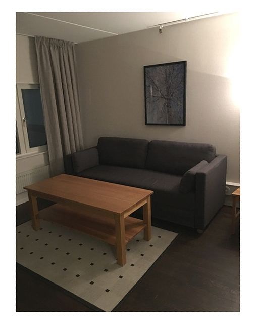 Typisk interiör i Brf Högfjället