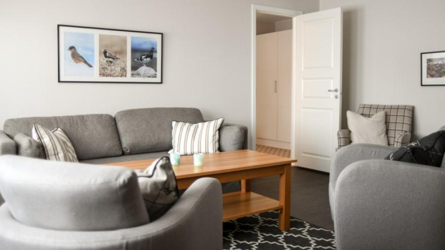 Typisk interiör i Brf Högfjället