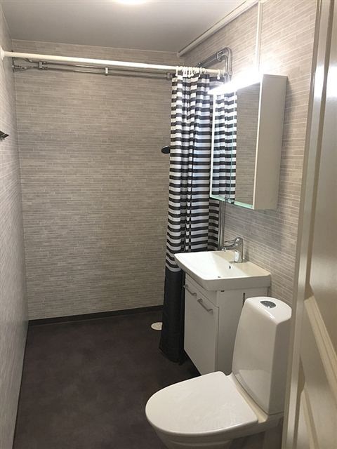 Typisk interiör i Brf Högfjället