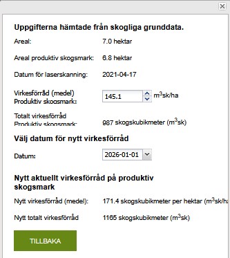 Skifte 2 virkesförråd