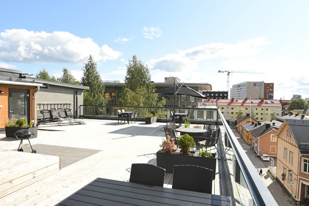 Den gemensamma terassen