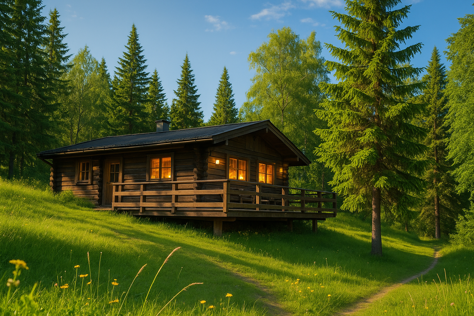 Fjällkällan midsommar