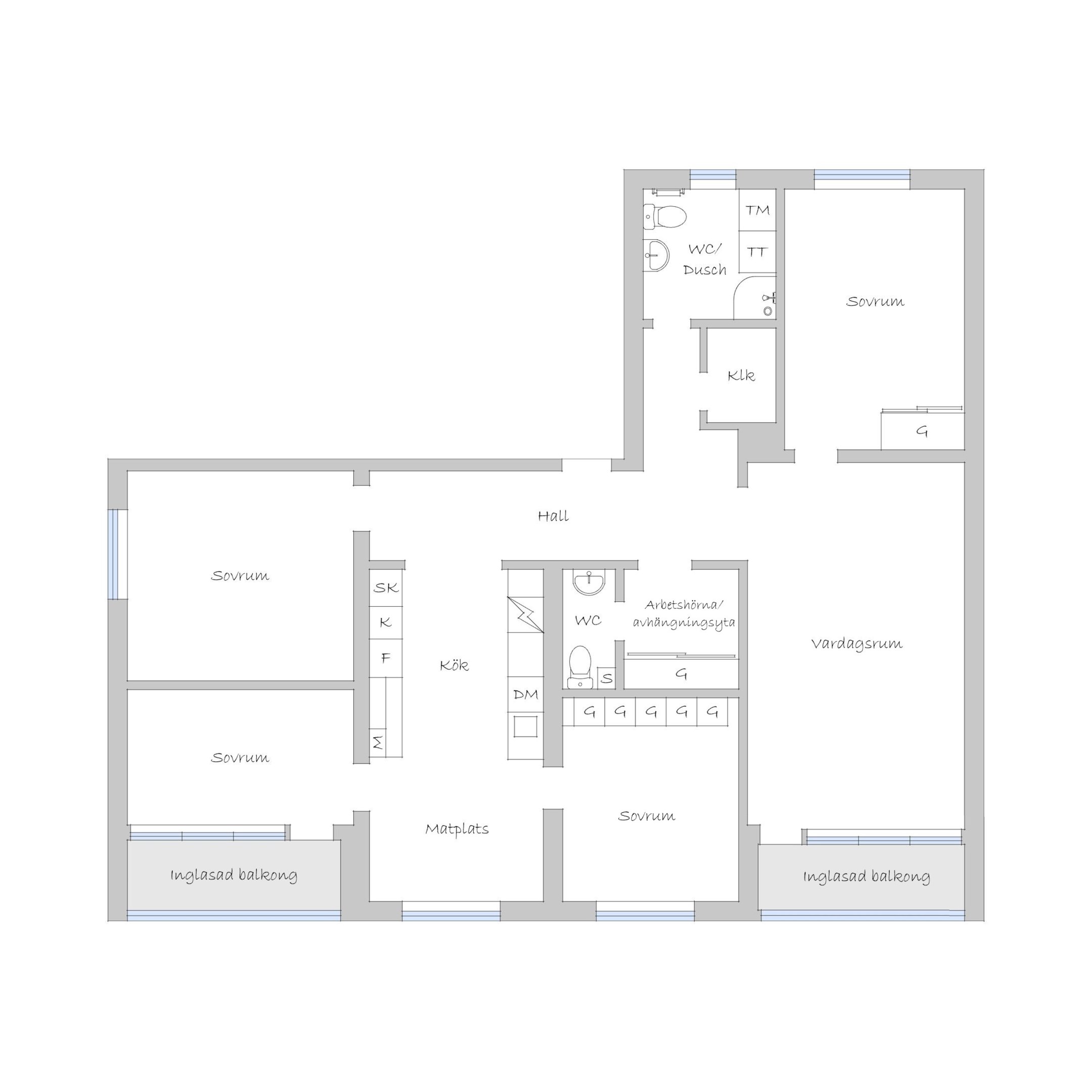 Alternativ planlösning