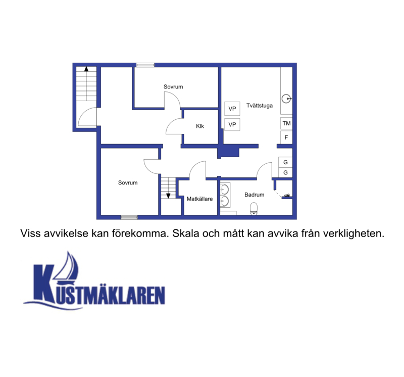 Planritning - Källarplan