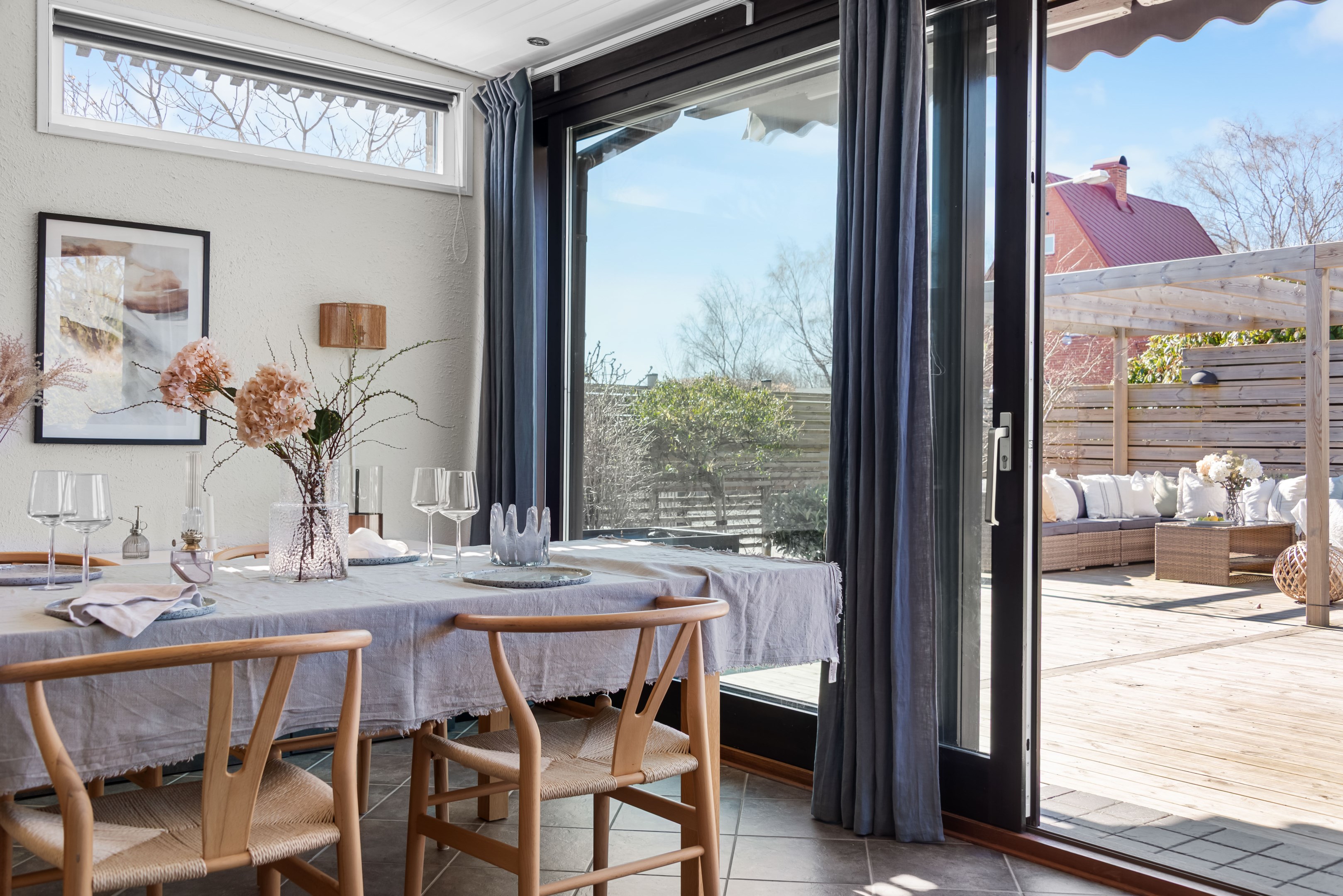 Här är du inne men det känns som ute