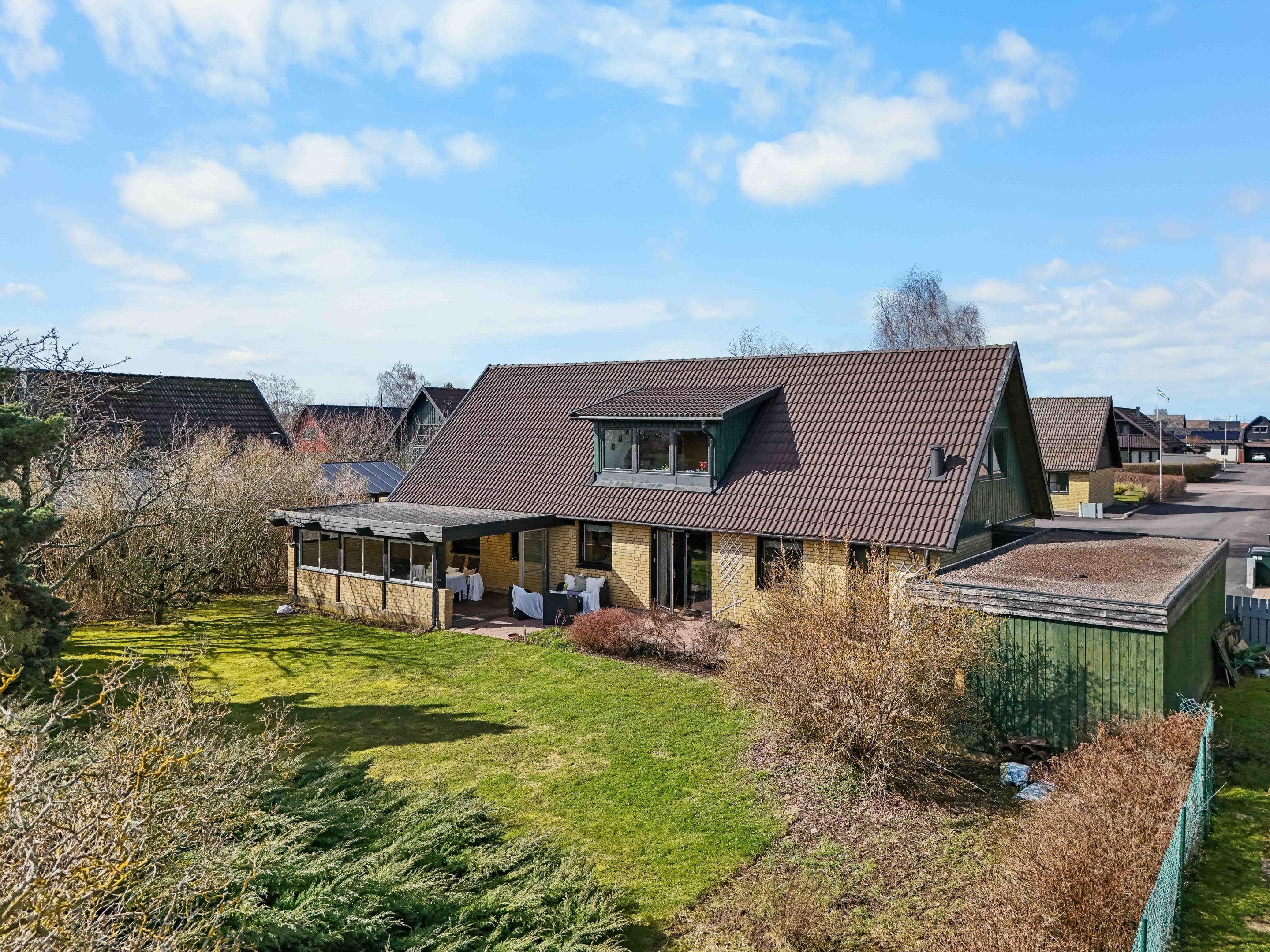 Trädgård på Opalvägen 45