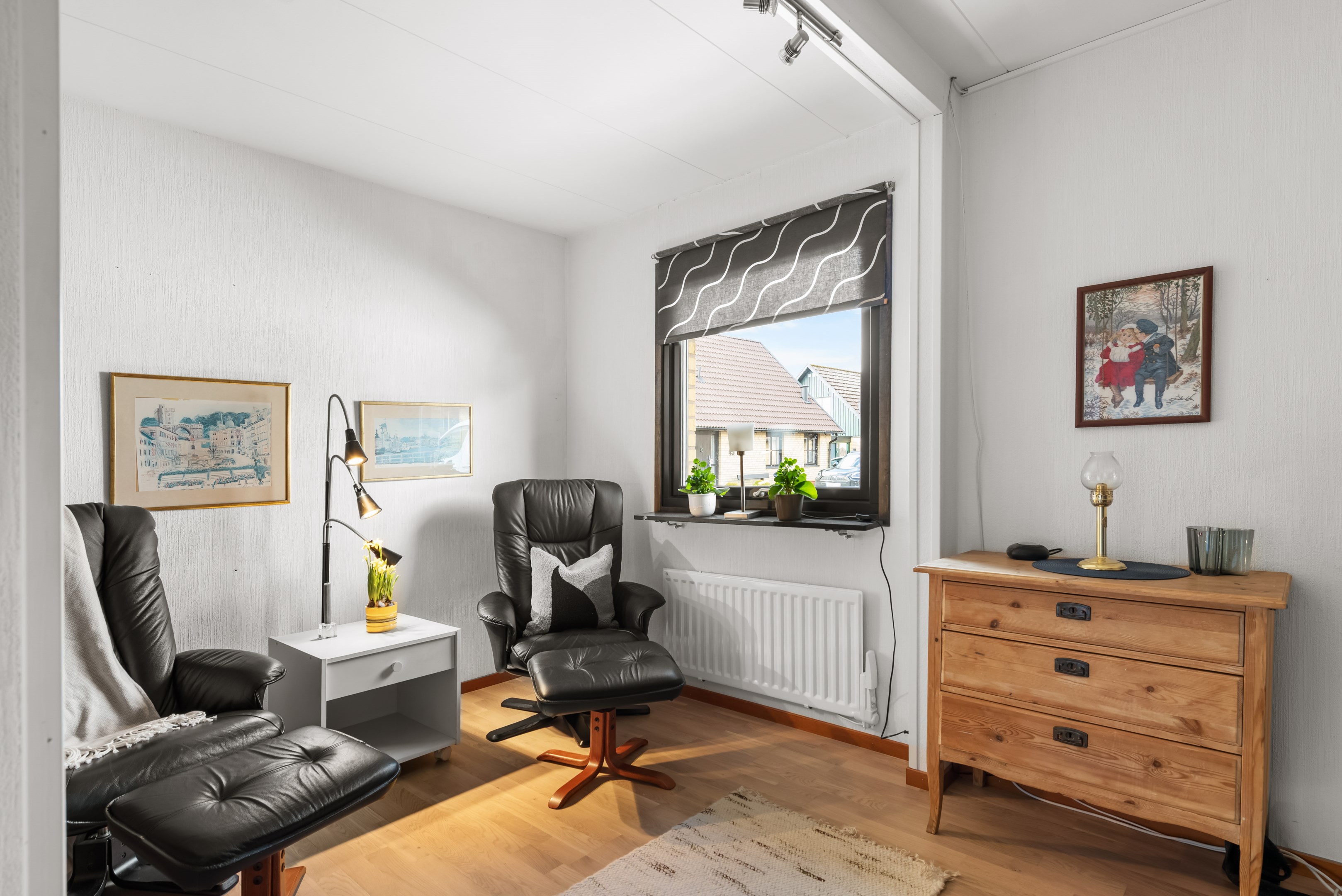 Sovrum 3 som ligger bredvid badrummet