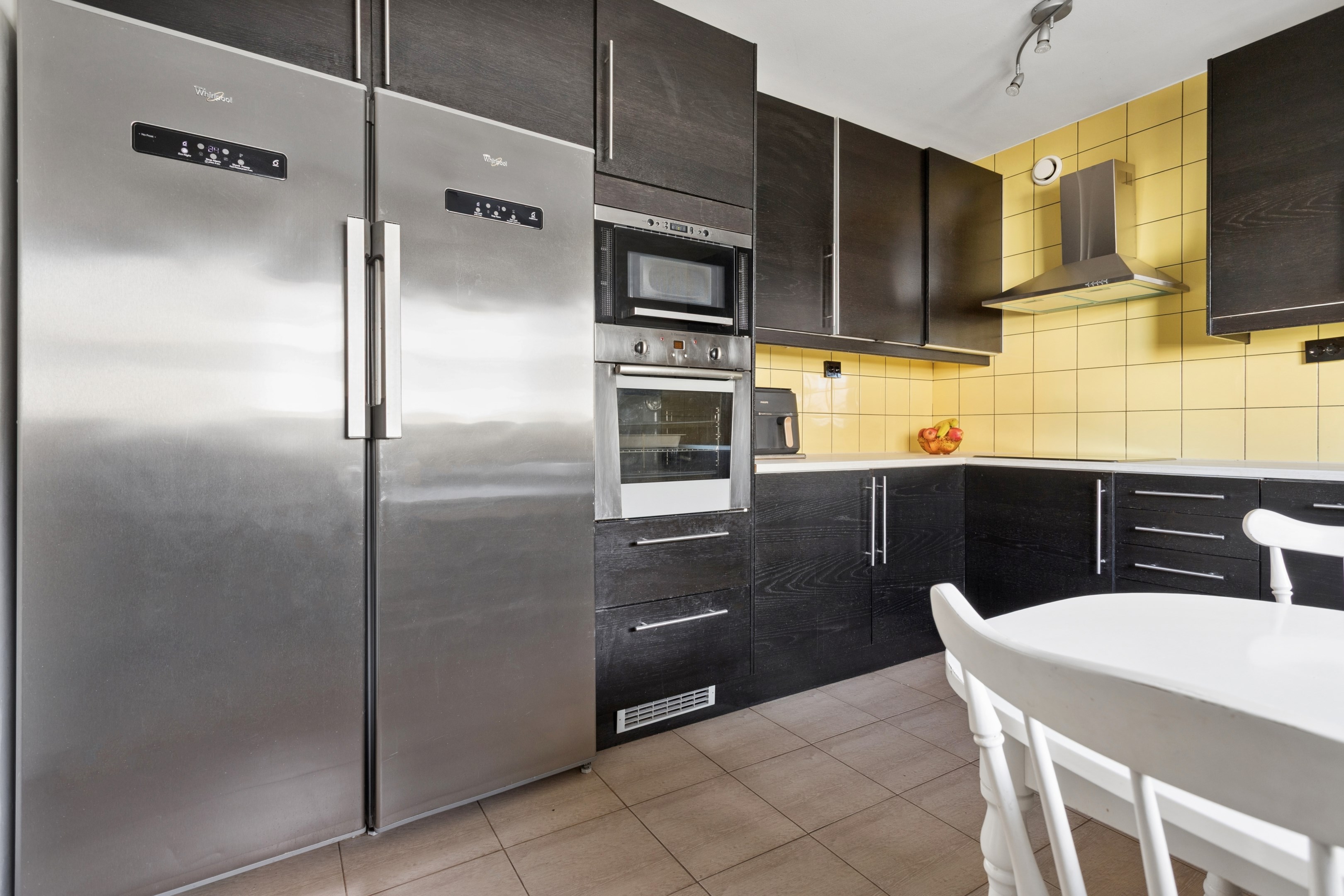 Rejält kök med bra arbetsytor