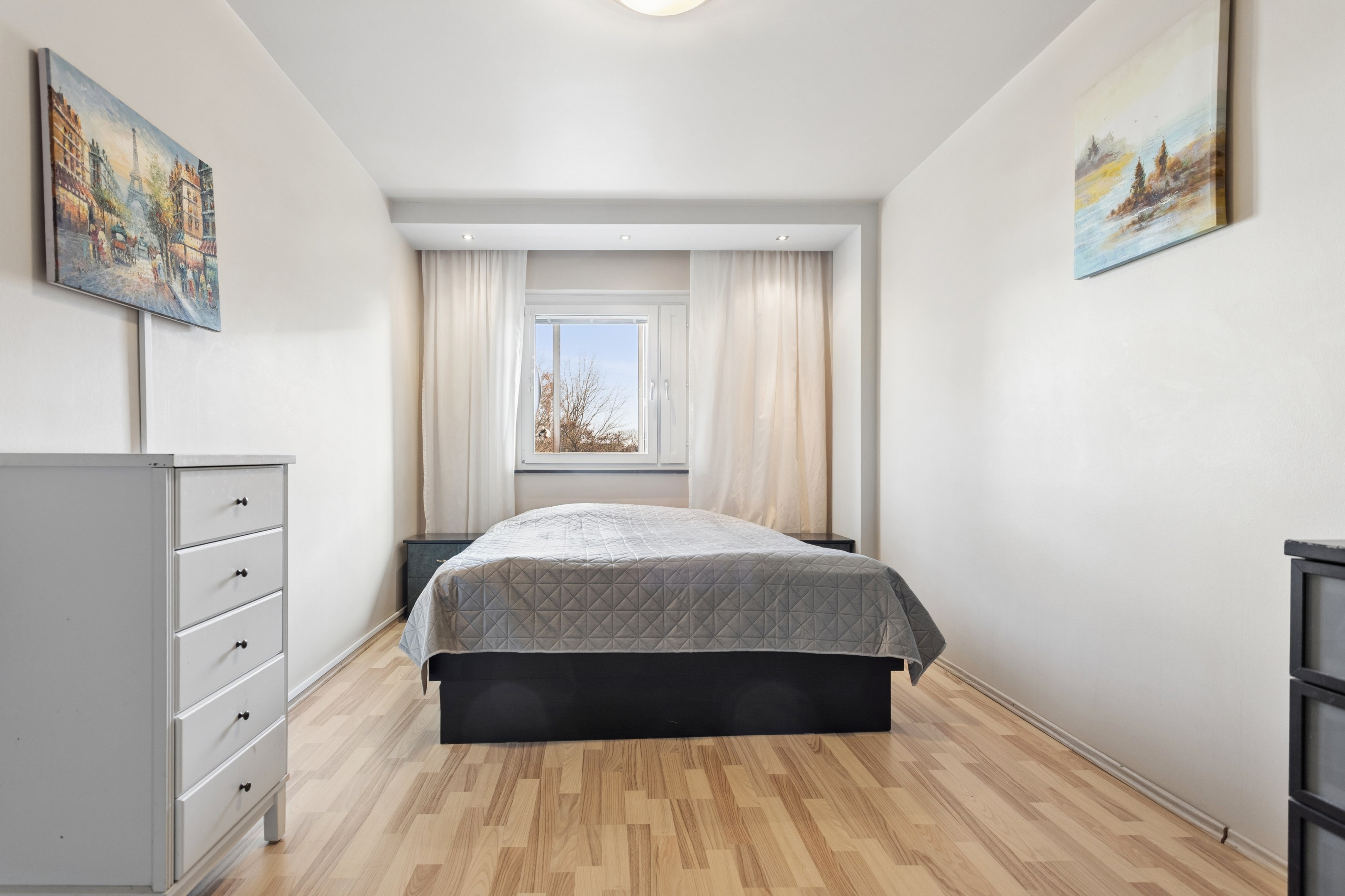 Bostadens största sovrum