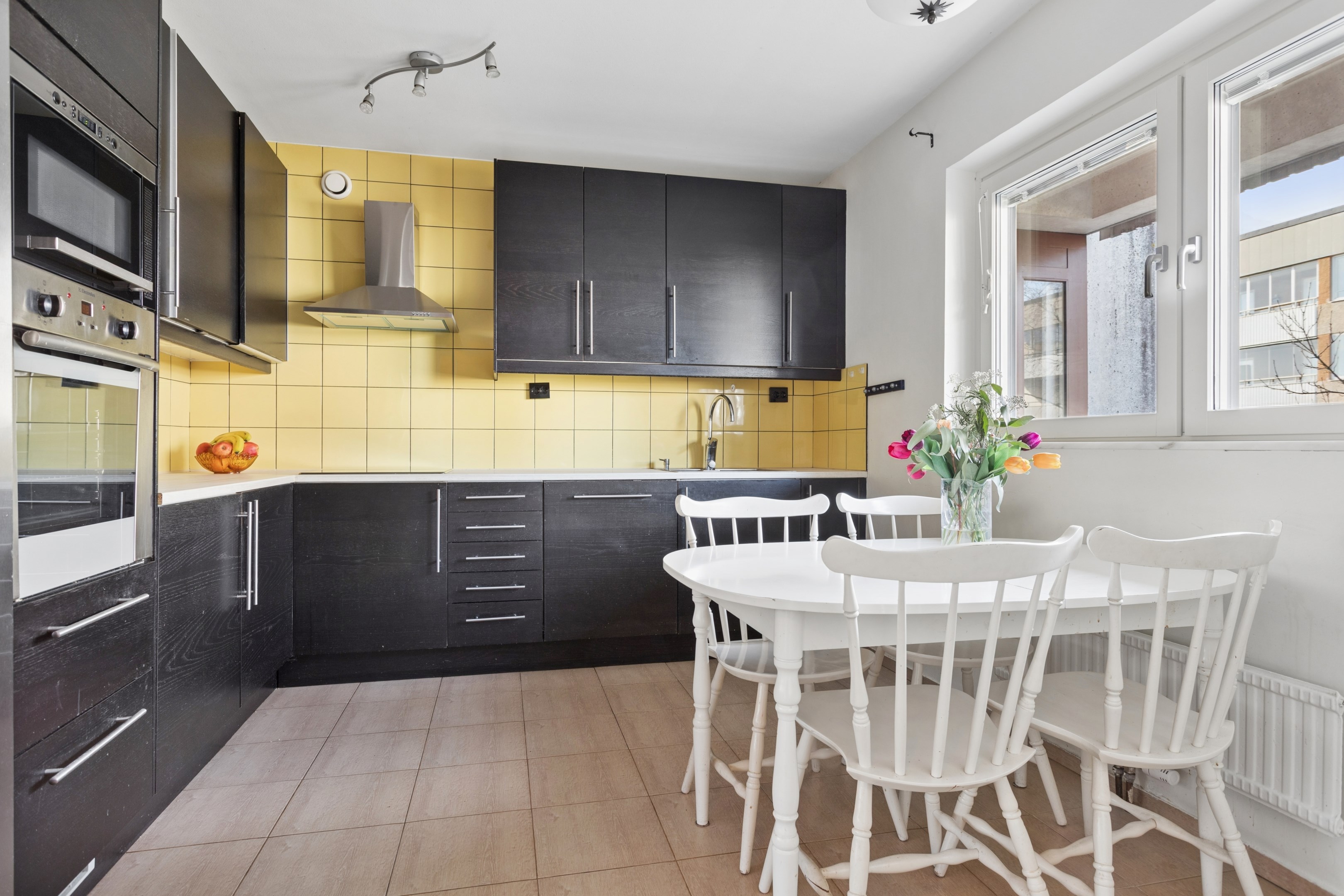 Väl tilltagen matplats