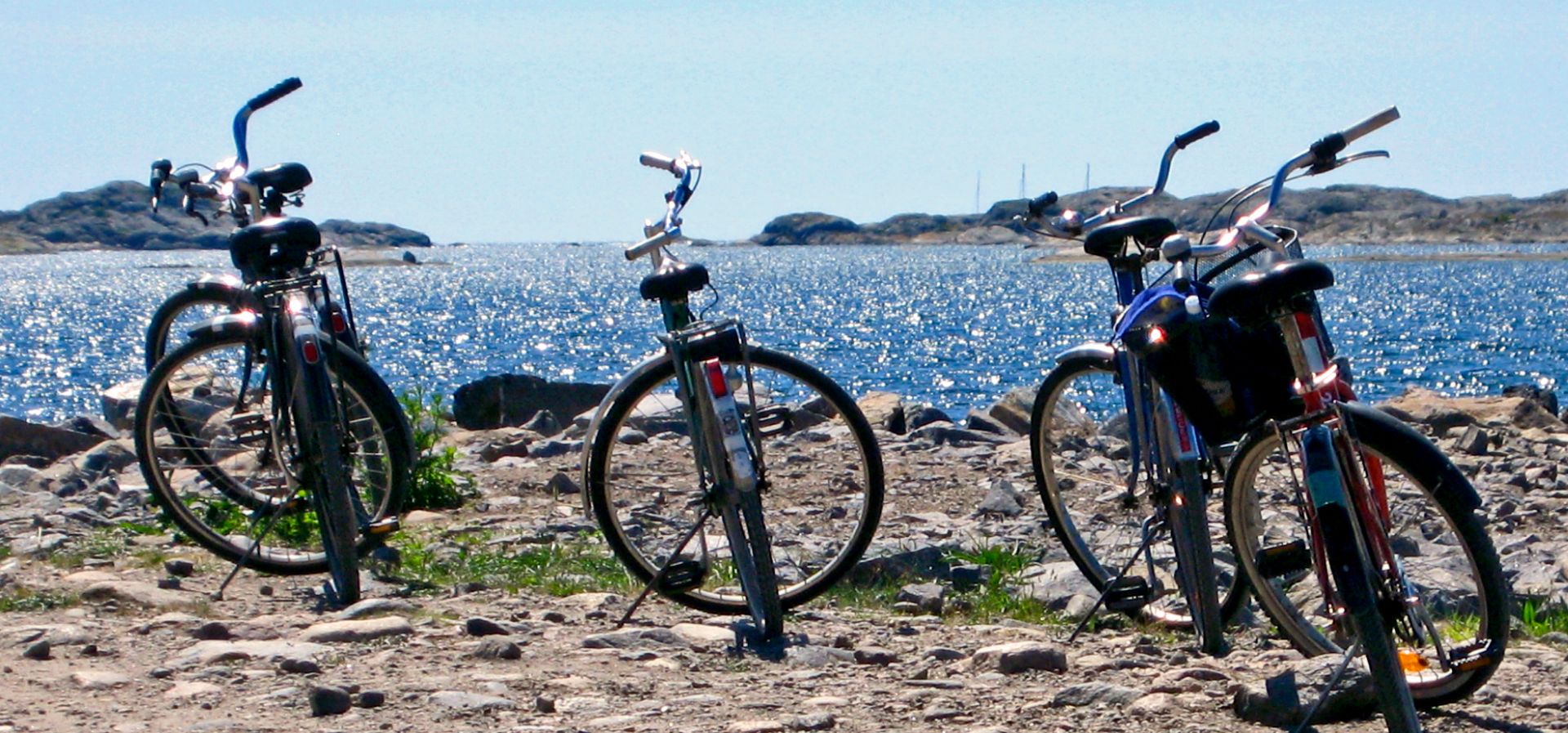 Cykla vid havet