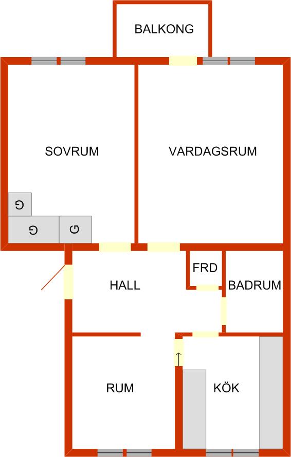 Ritning Tegnergatan 27 A