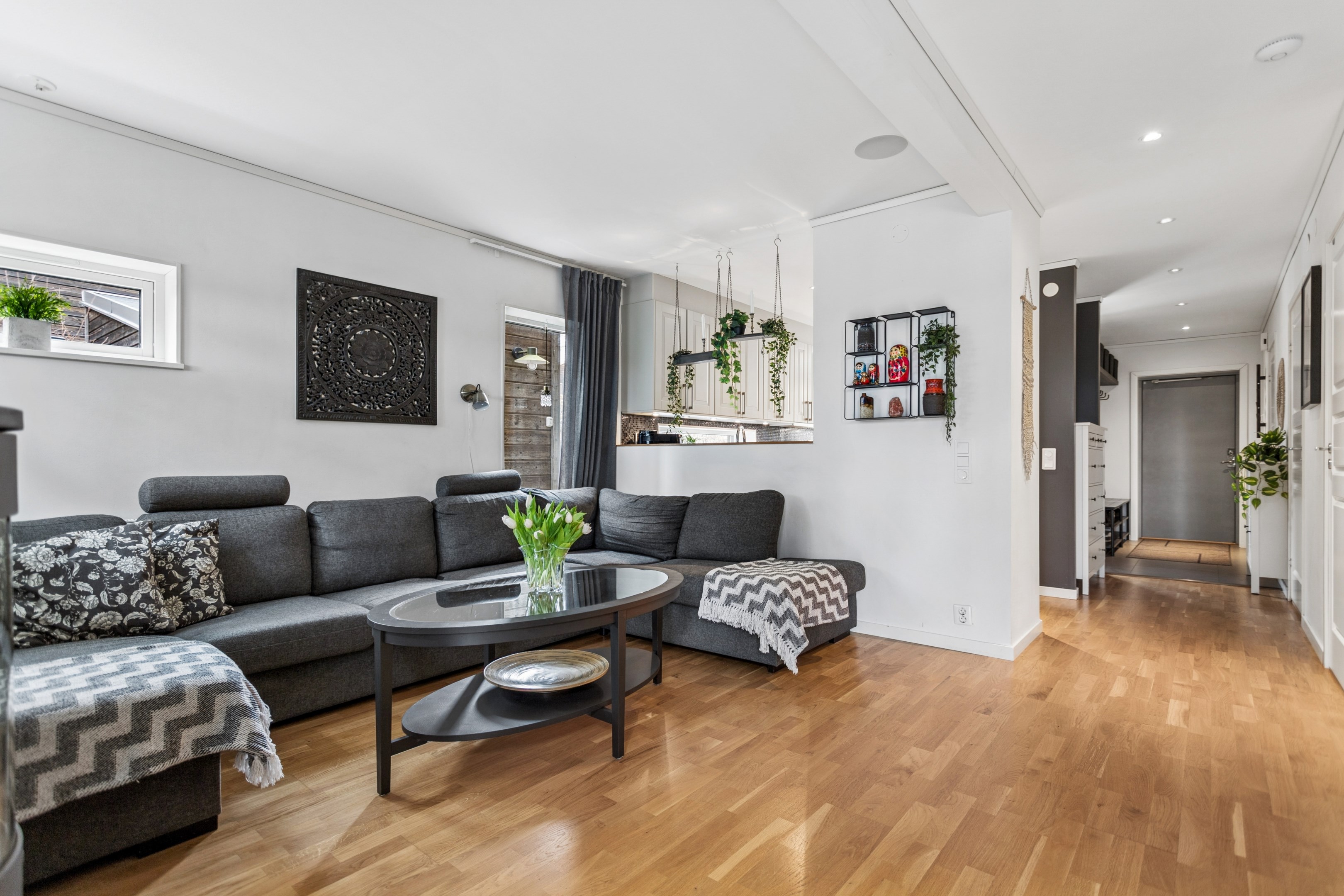 Härliga öppna ytor för den sociala familjen