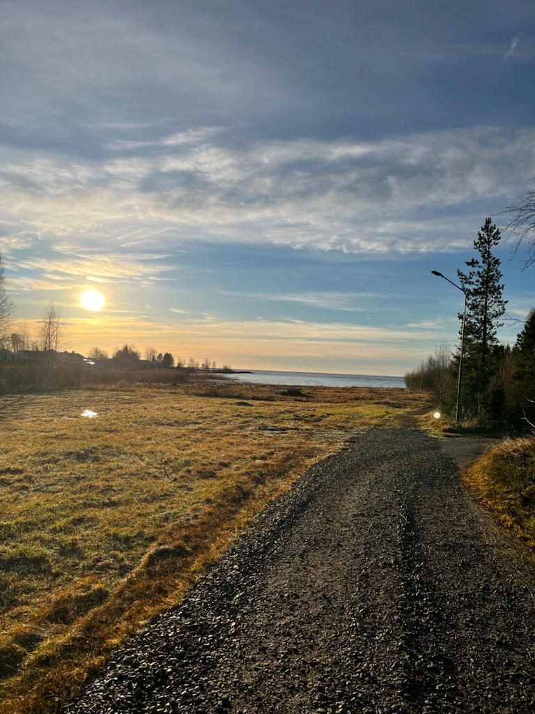 Mot havet vid infarten