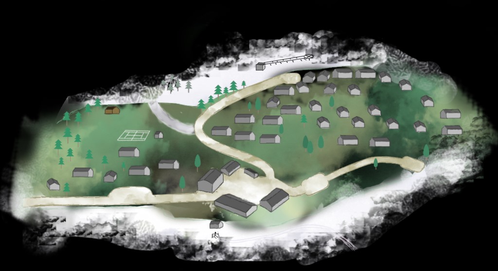 Jul, nyår i Fjällbyn/Funäsfjällen