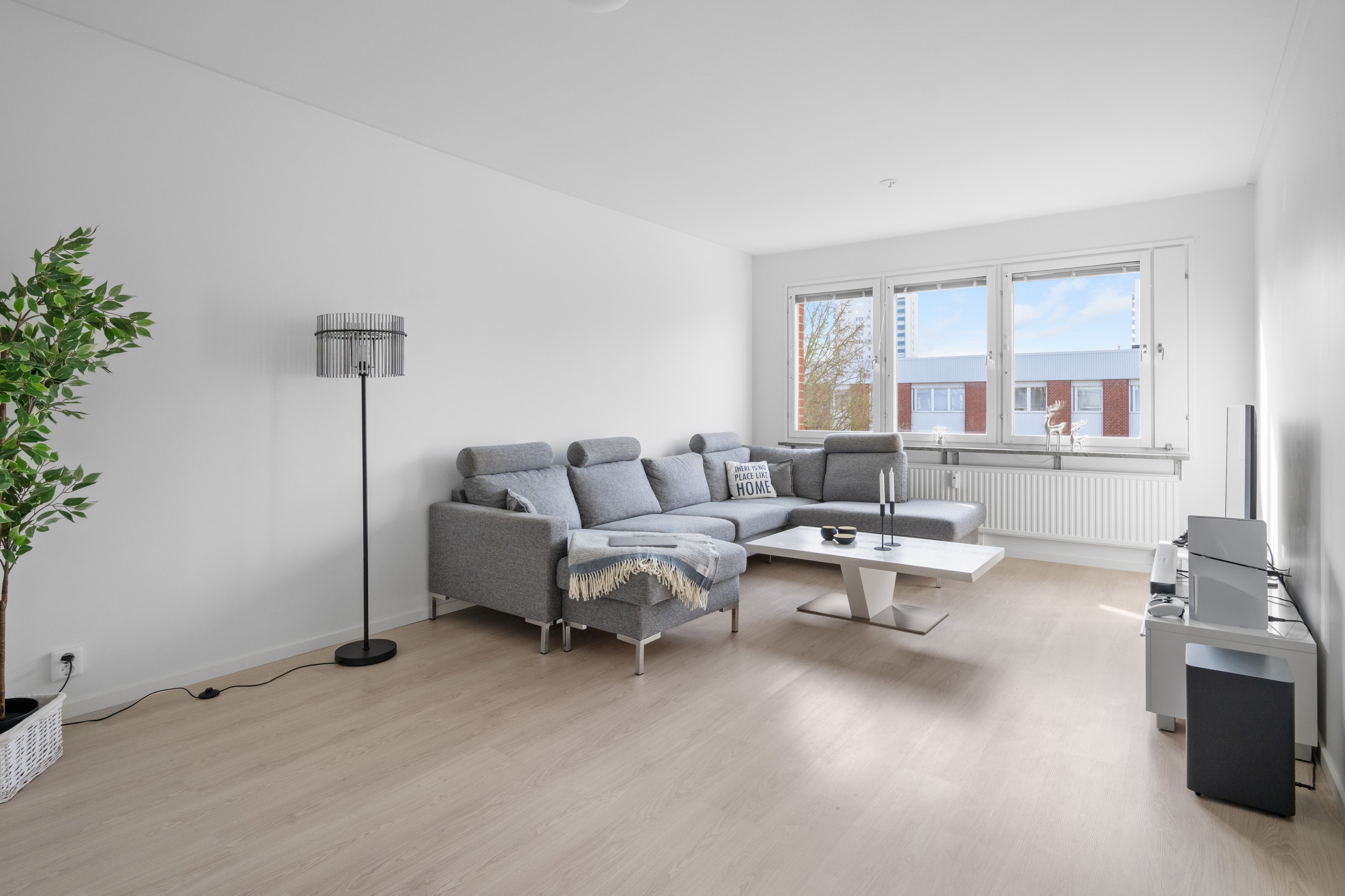 Ljust och luftigt vardagsrum