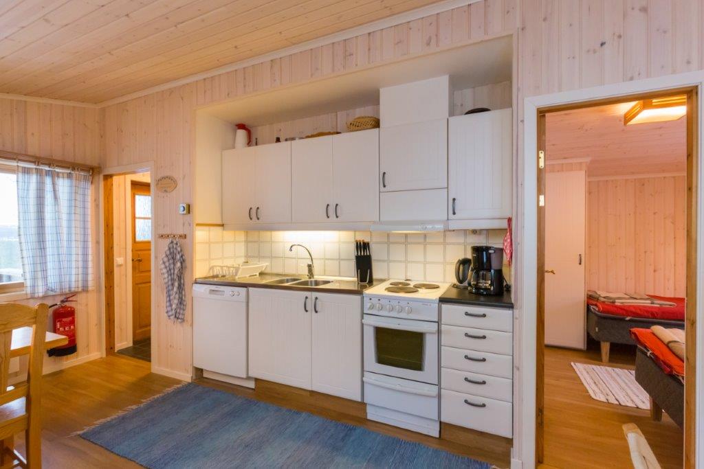 Kök med all maskinell utrustning