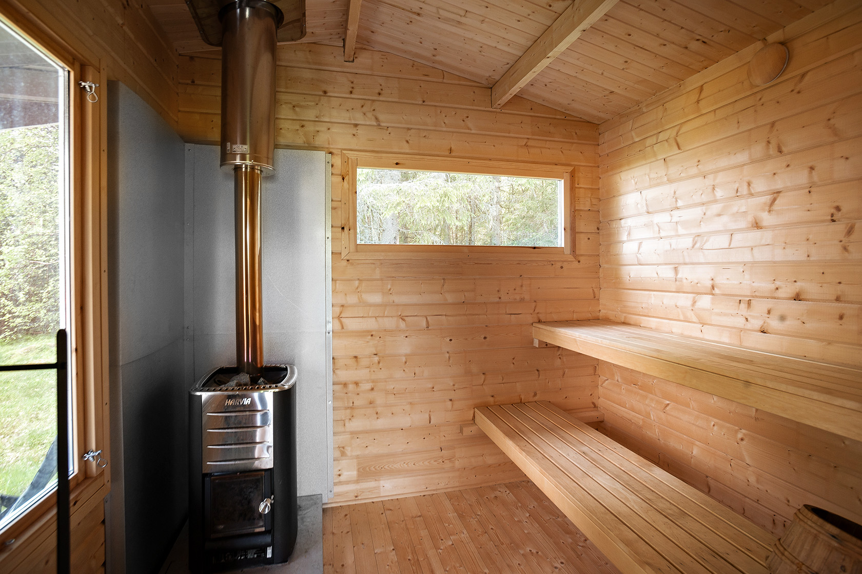 Separat hus med bastu och relax