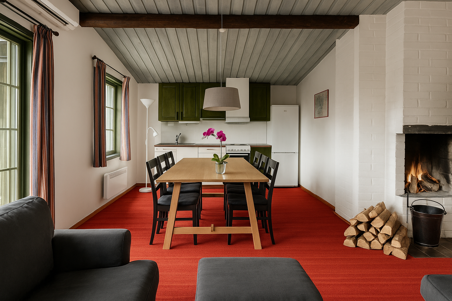 Exempelbild från liknande hus i Brf Skogsfåglarna.