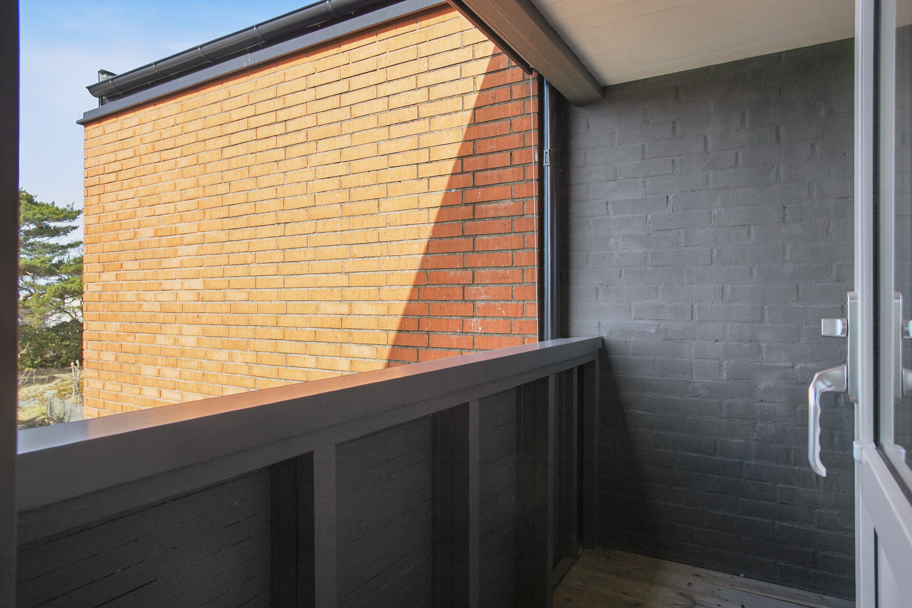 Utgång till balkongen