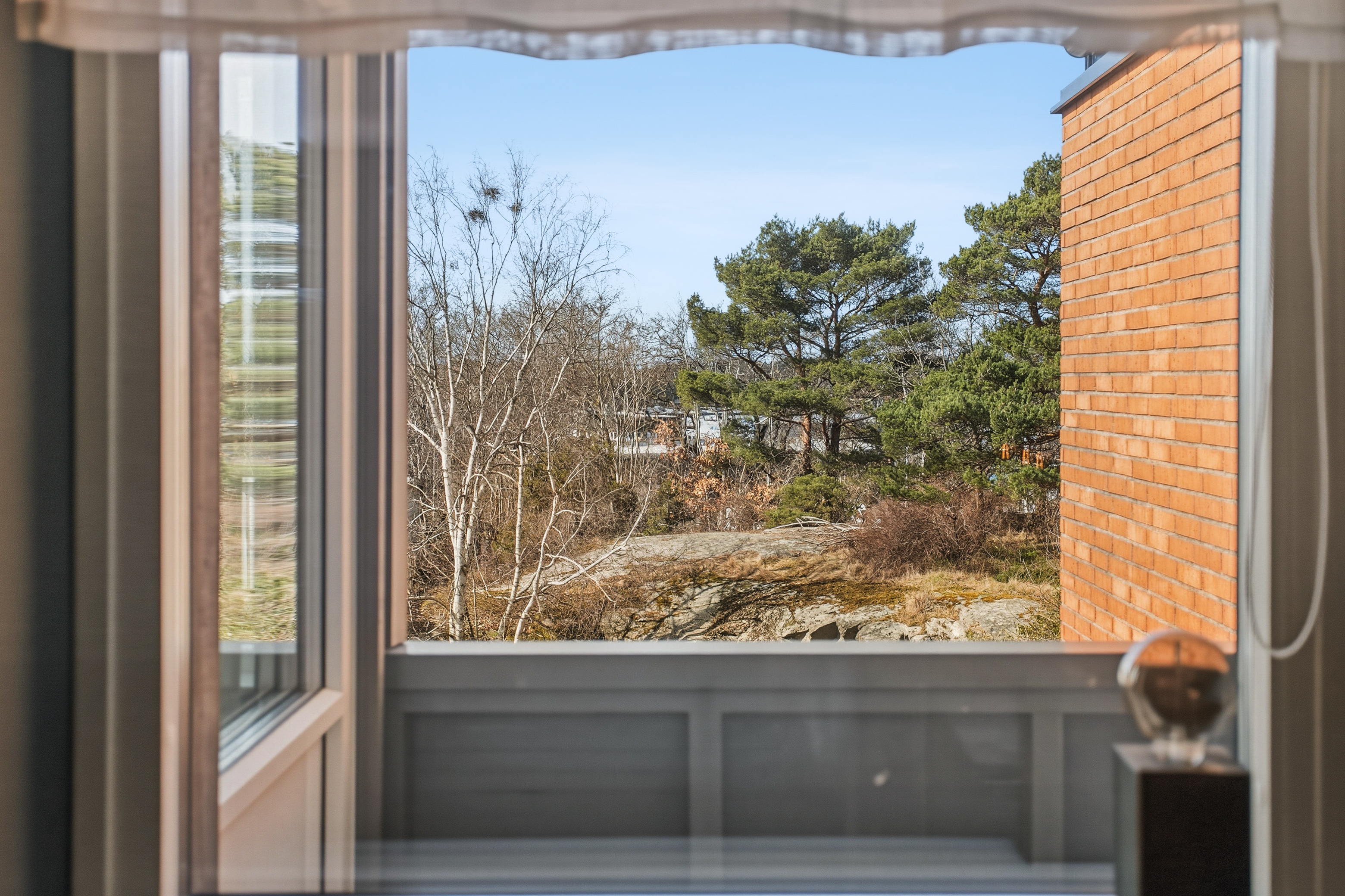 Utsikt från balkongen