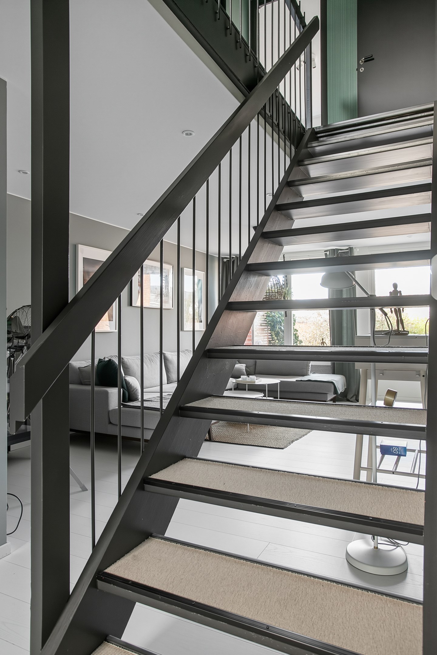 Trappa till övre plan