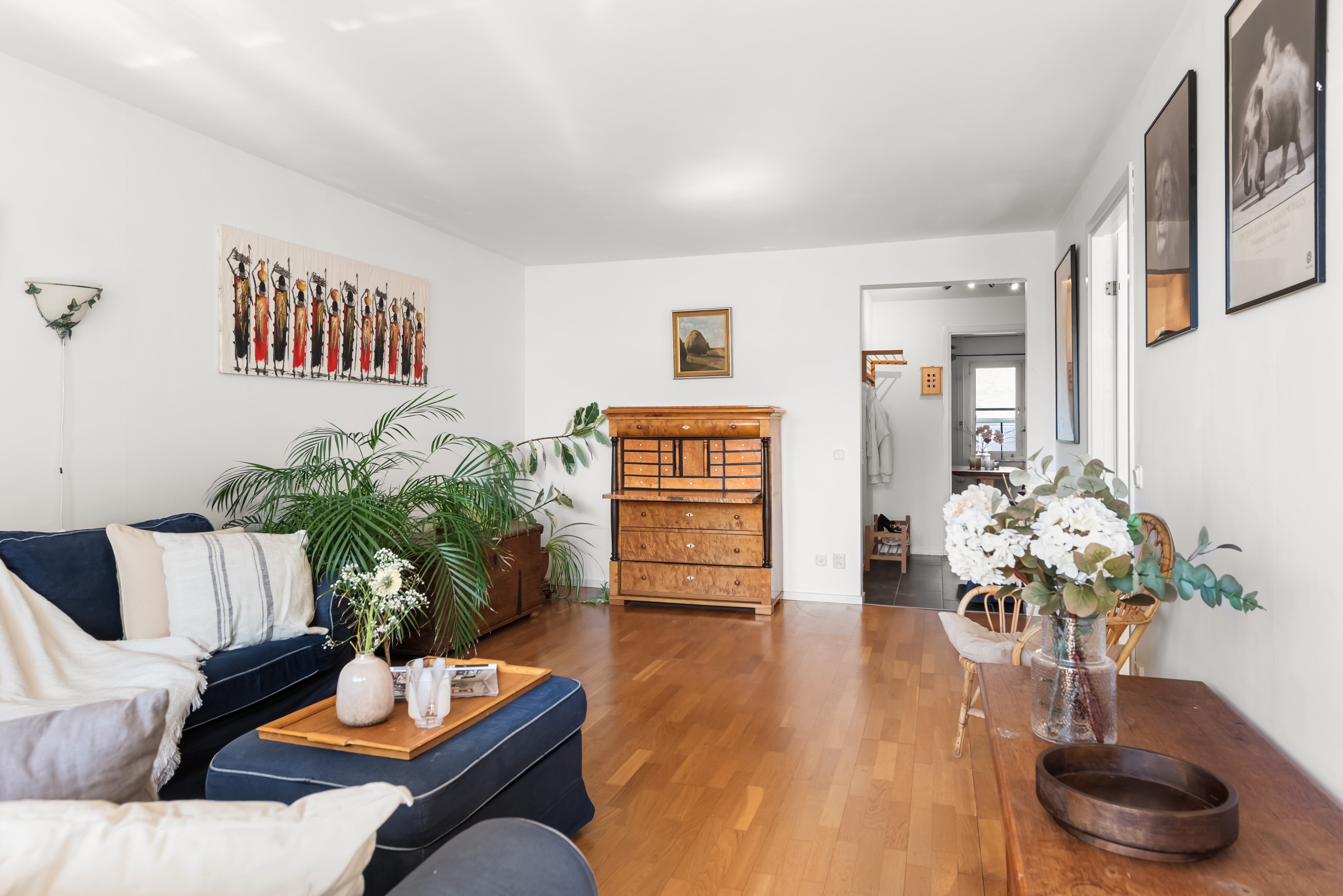 Vill du ha matbord även i vardagsrummet så funkar det