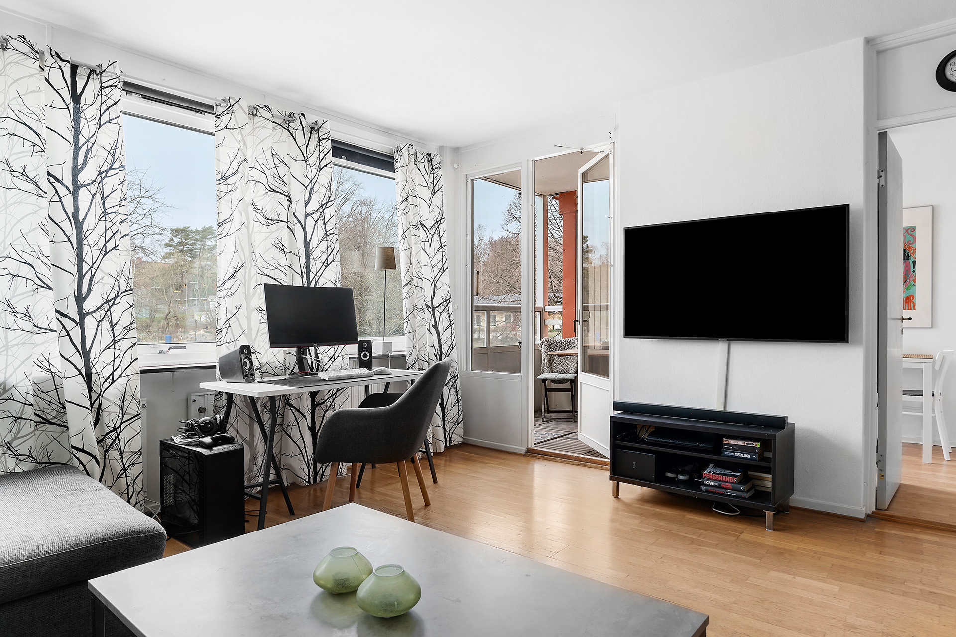 Härligt ljus från väster