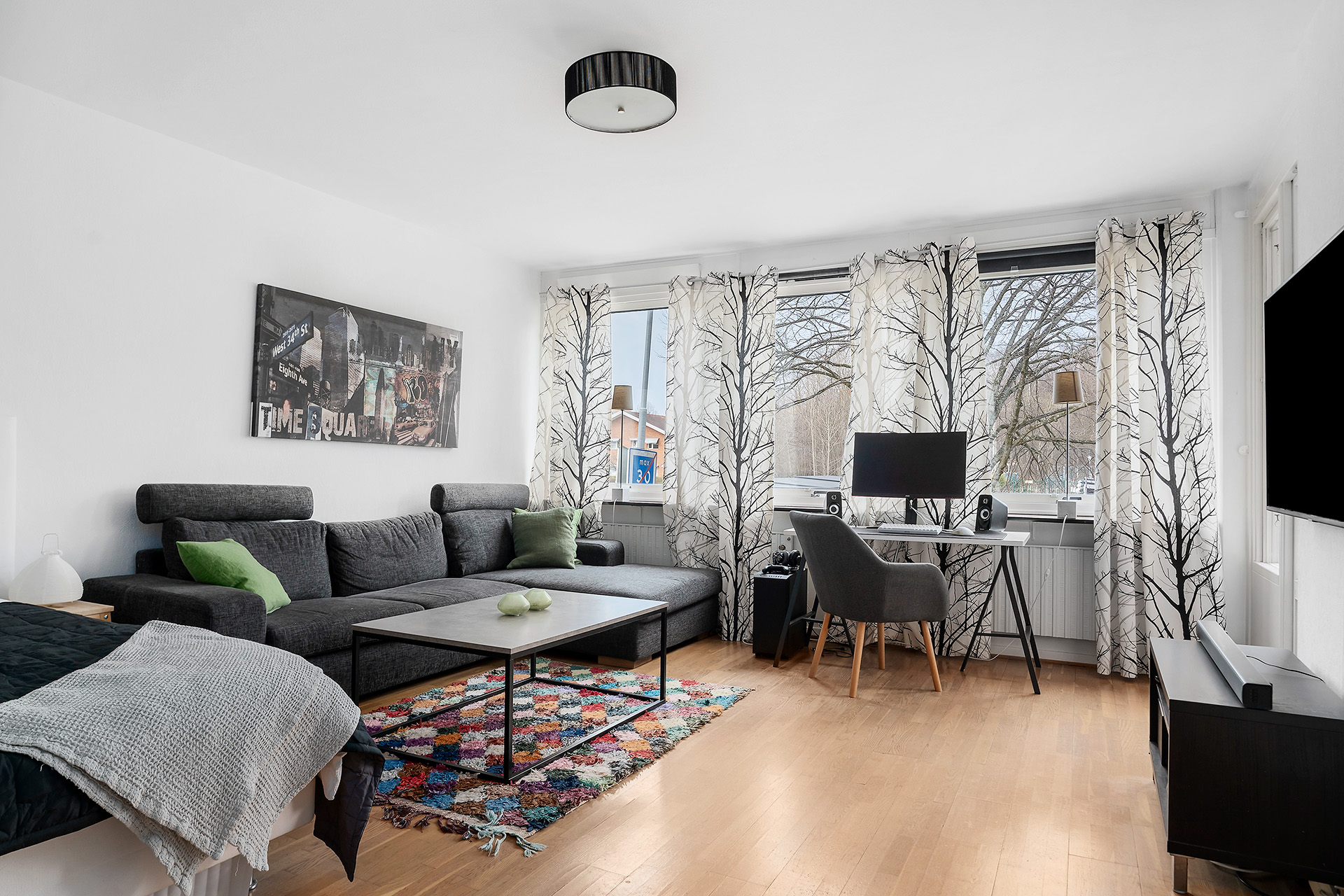 Rymligt och ljust rum