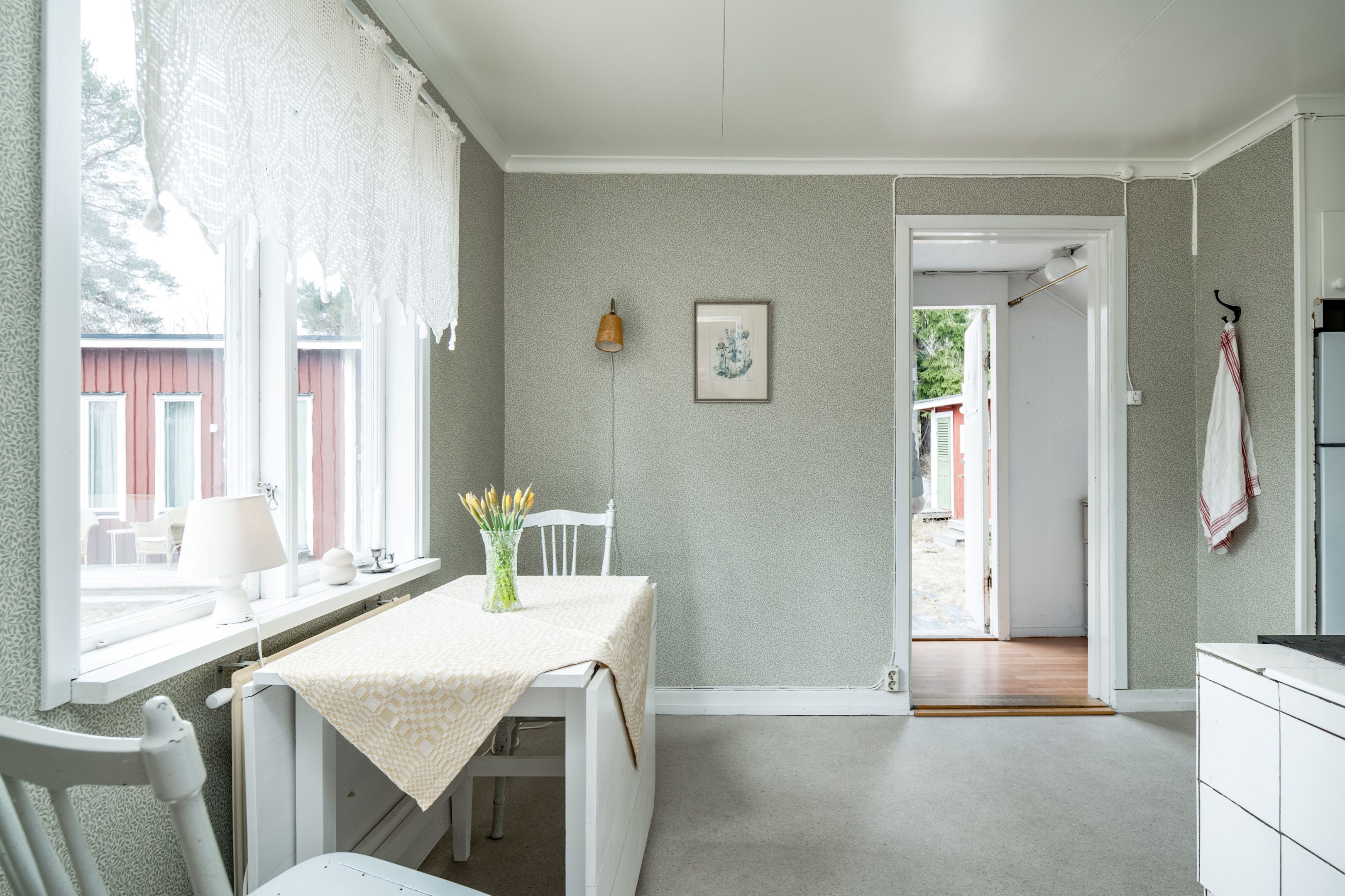 Plats för mindre matbord