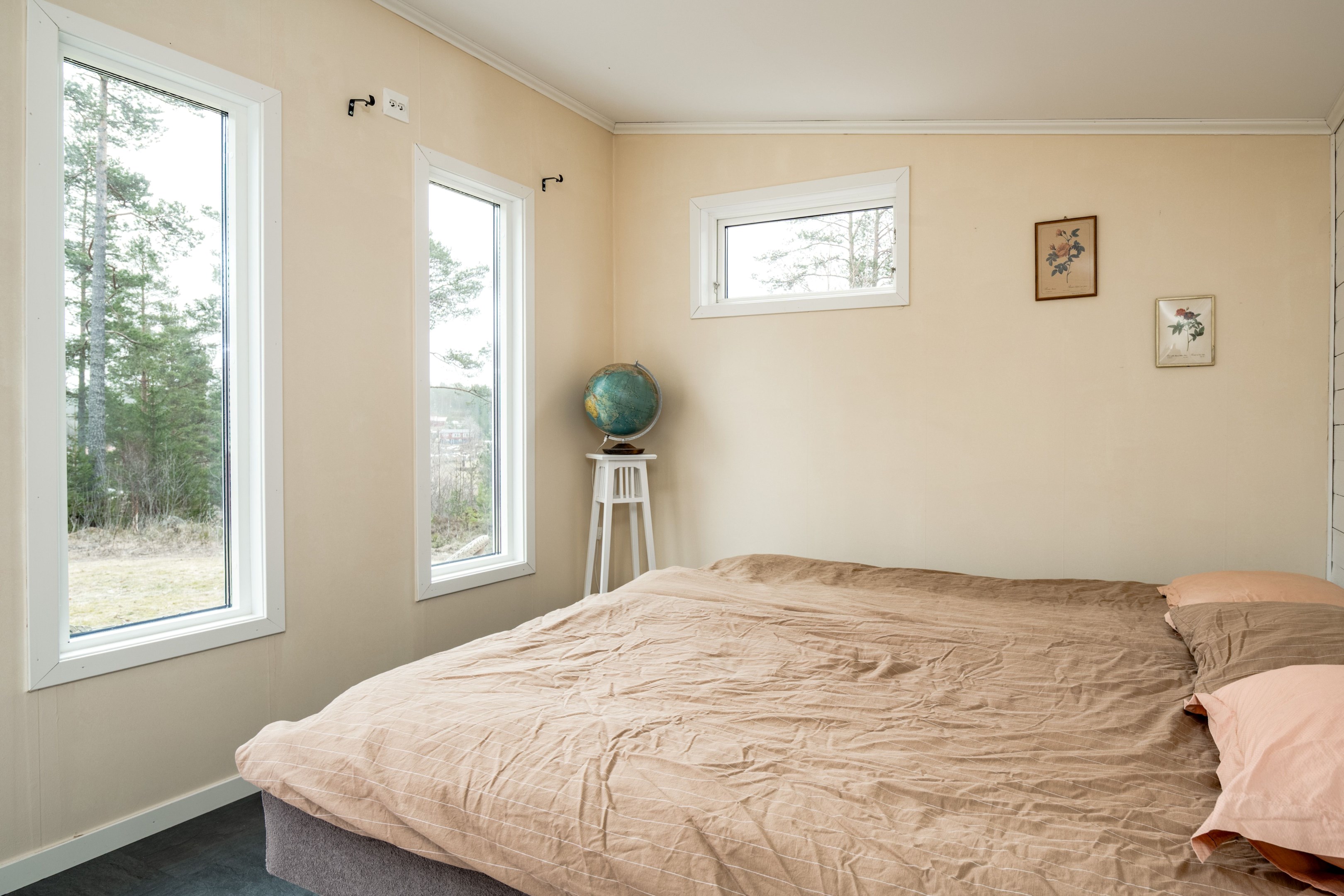 Plats för dubbelsäng