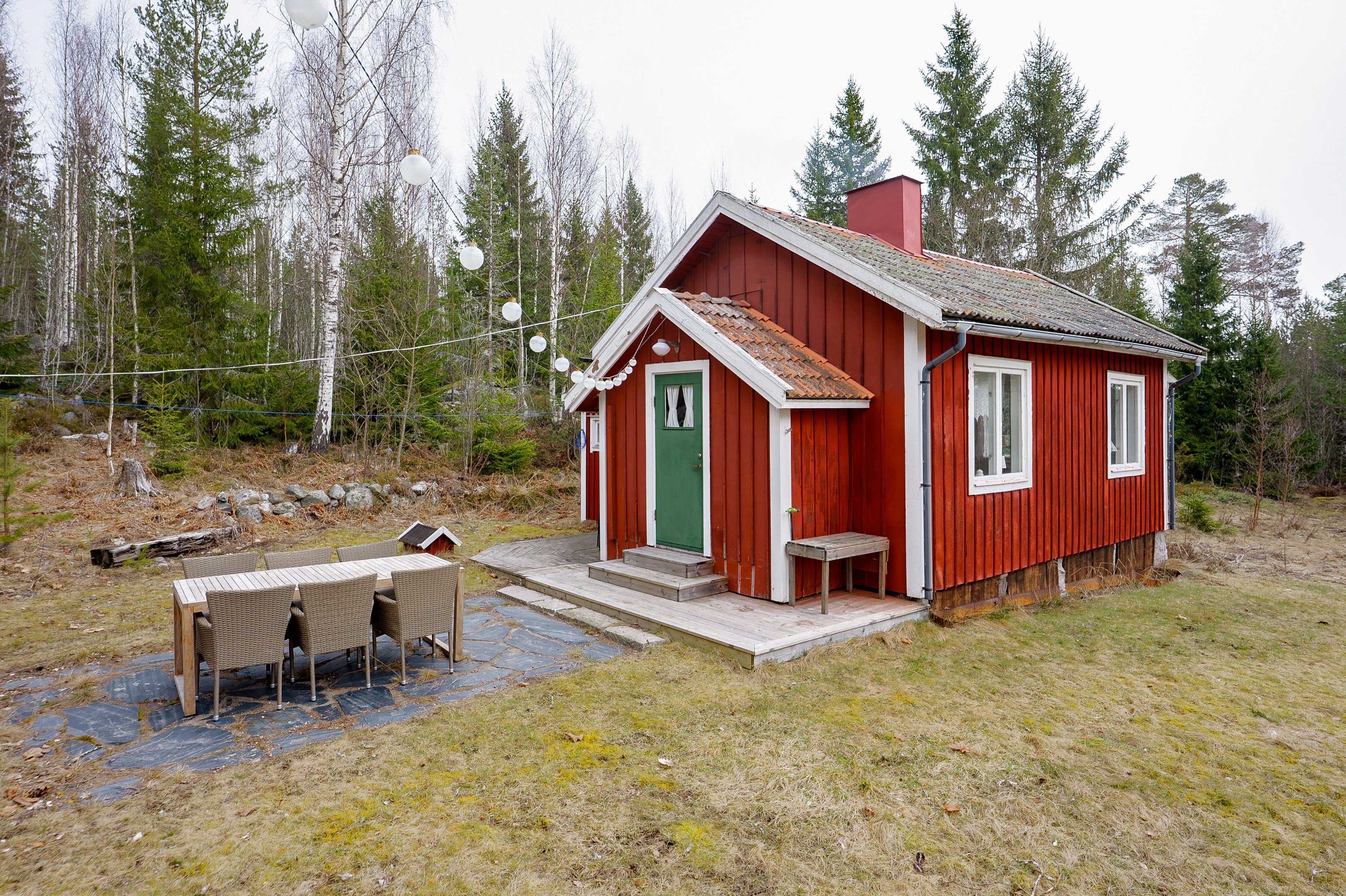 Storstuga med kök och allrum