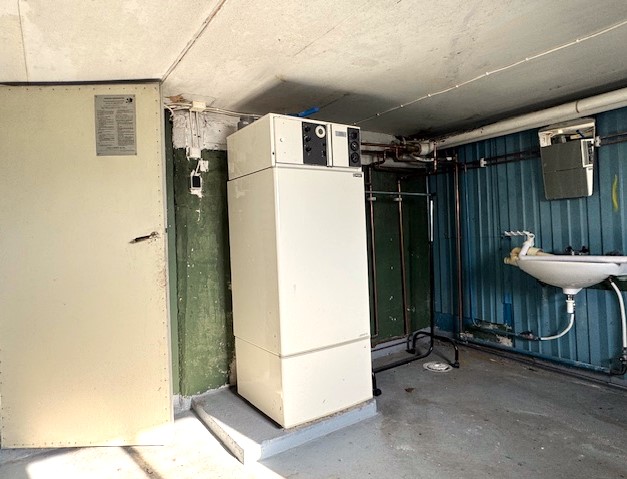 Elpanna i tvättstuga kv