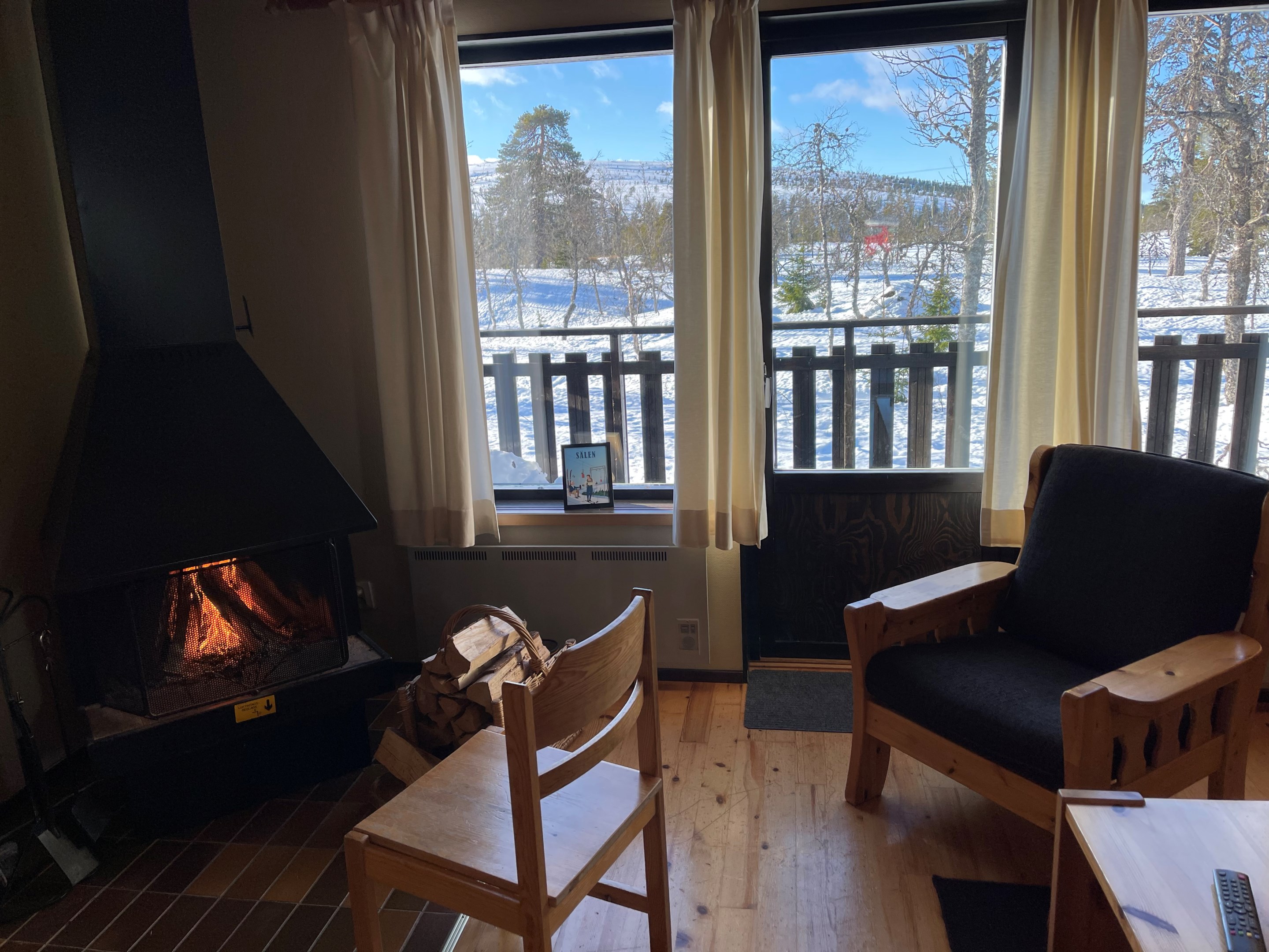 Vacker fjällnatur Hemfjällsbyn