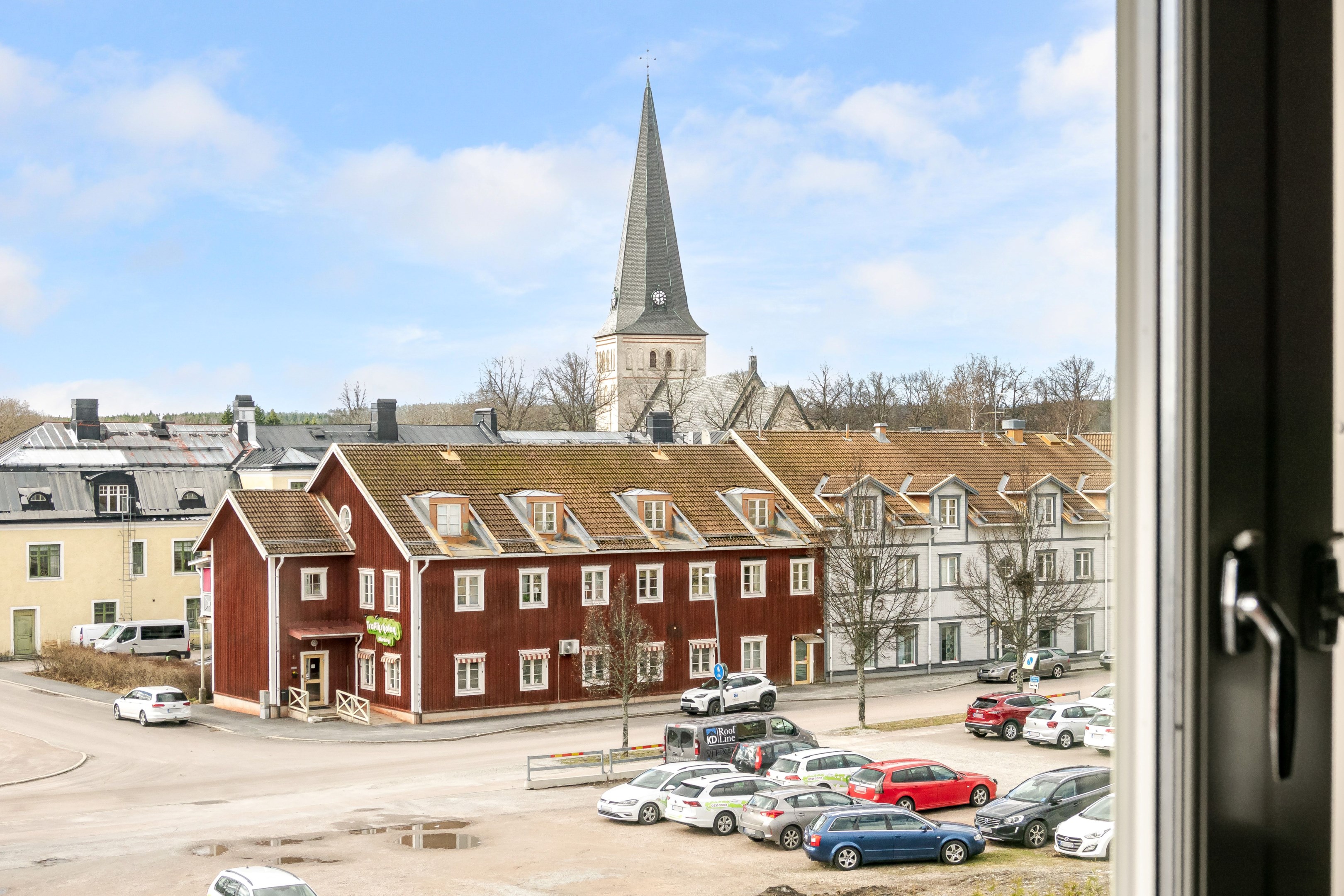 Utsikt mot torget