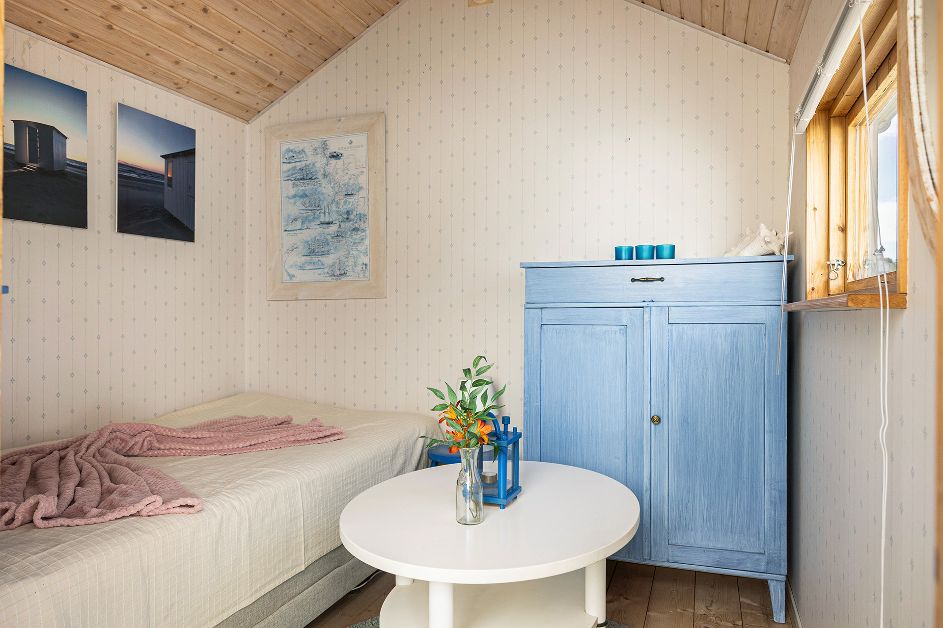 Gästhuset med bäddsoffa