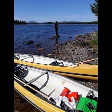 Kanadensarna fiske Fjällvattnet/ Sjön Vattnan