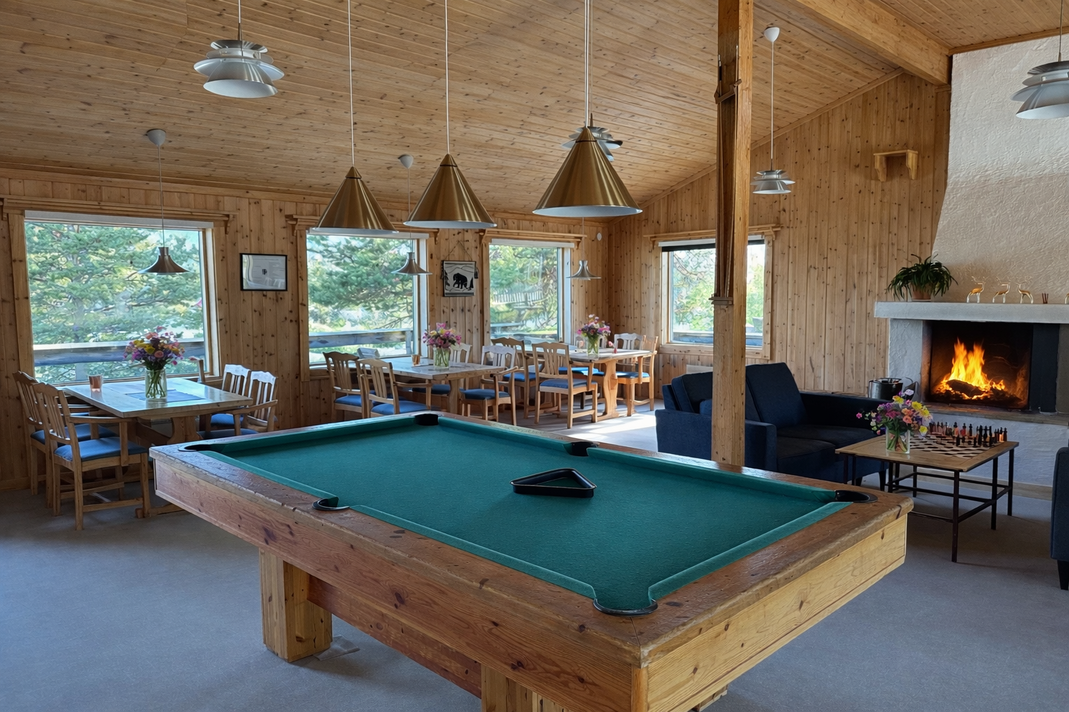 Rymliga ytor för umgänge – perfekt för både familj och vänner.