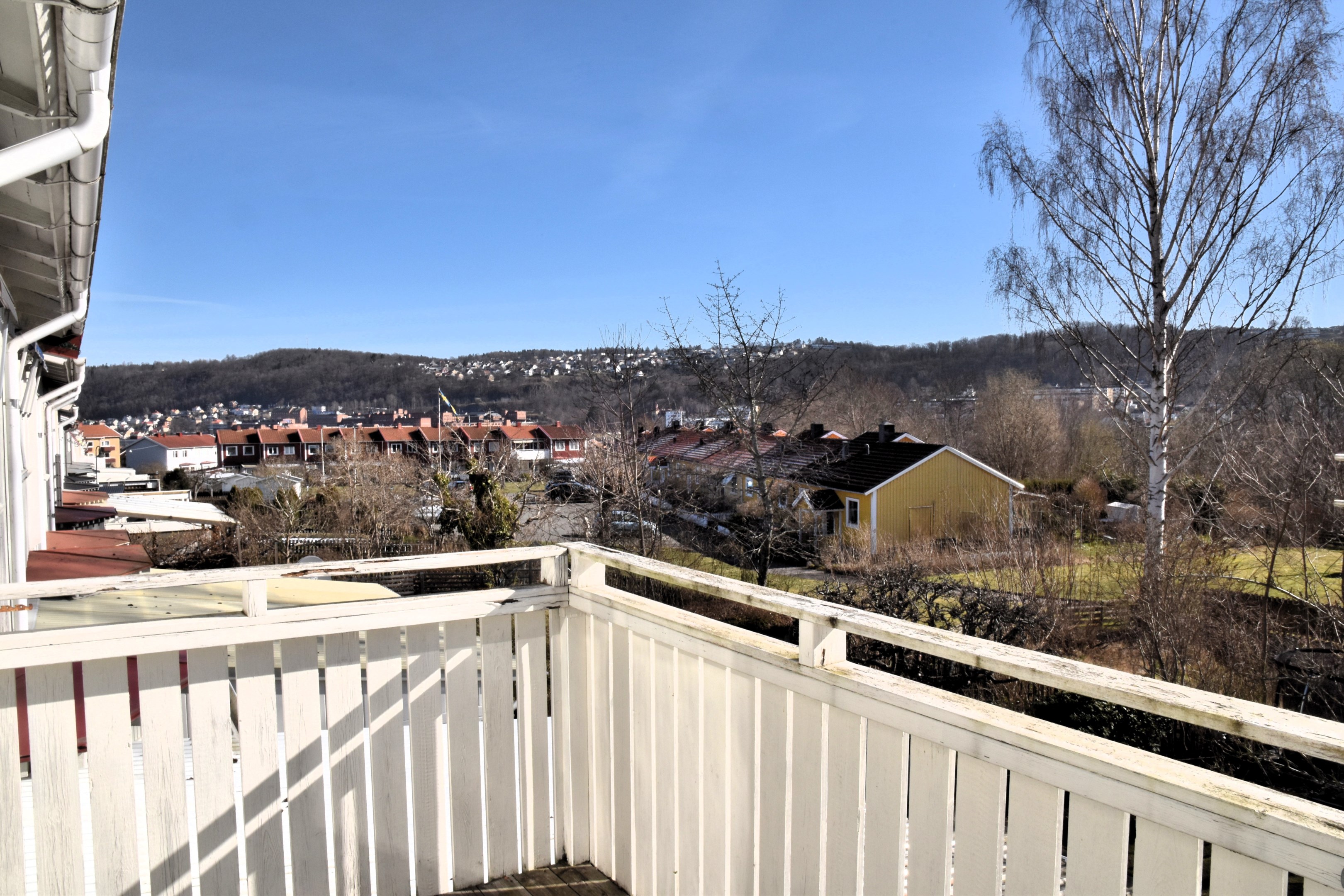 Utsikt ifrån balkongen
