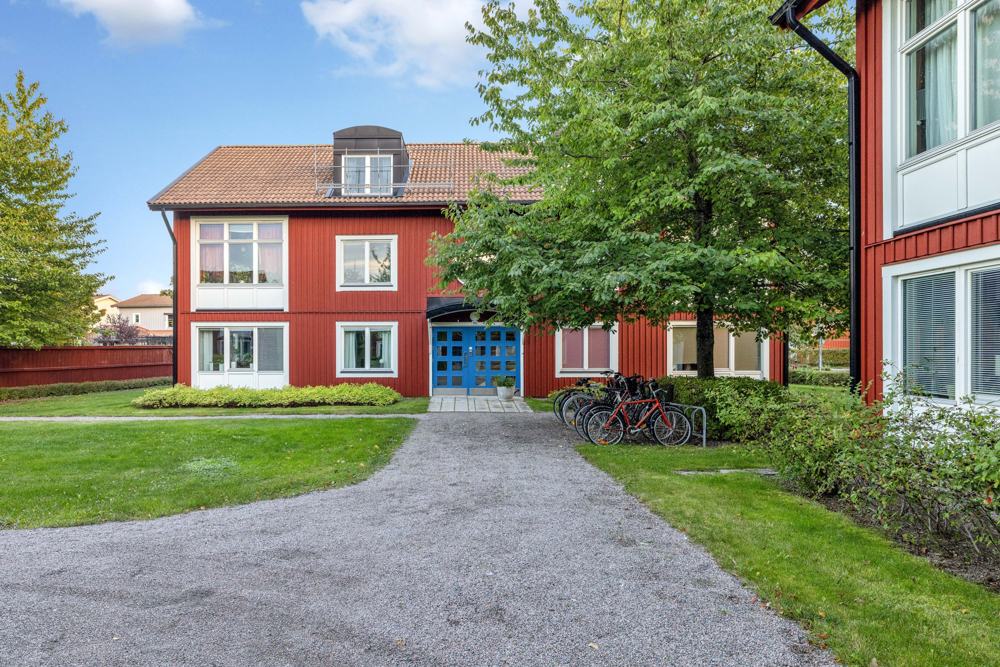 Bostadsbild från Klarbärsgatan 96, Kommande i Slavsta, Uppsala