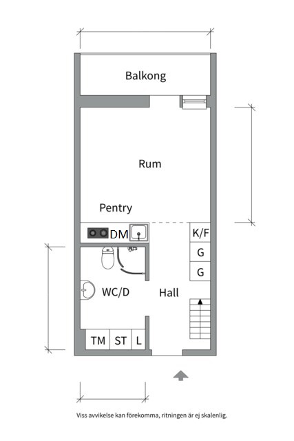 Planlösning från Torgny Segerstedts allé 27, Till salu i Rosendal, Uppsala