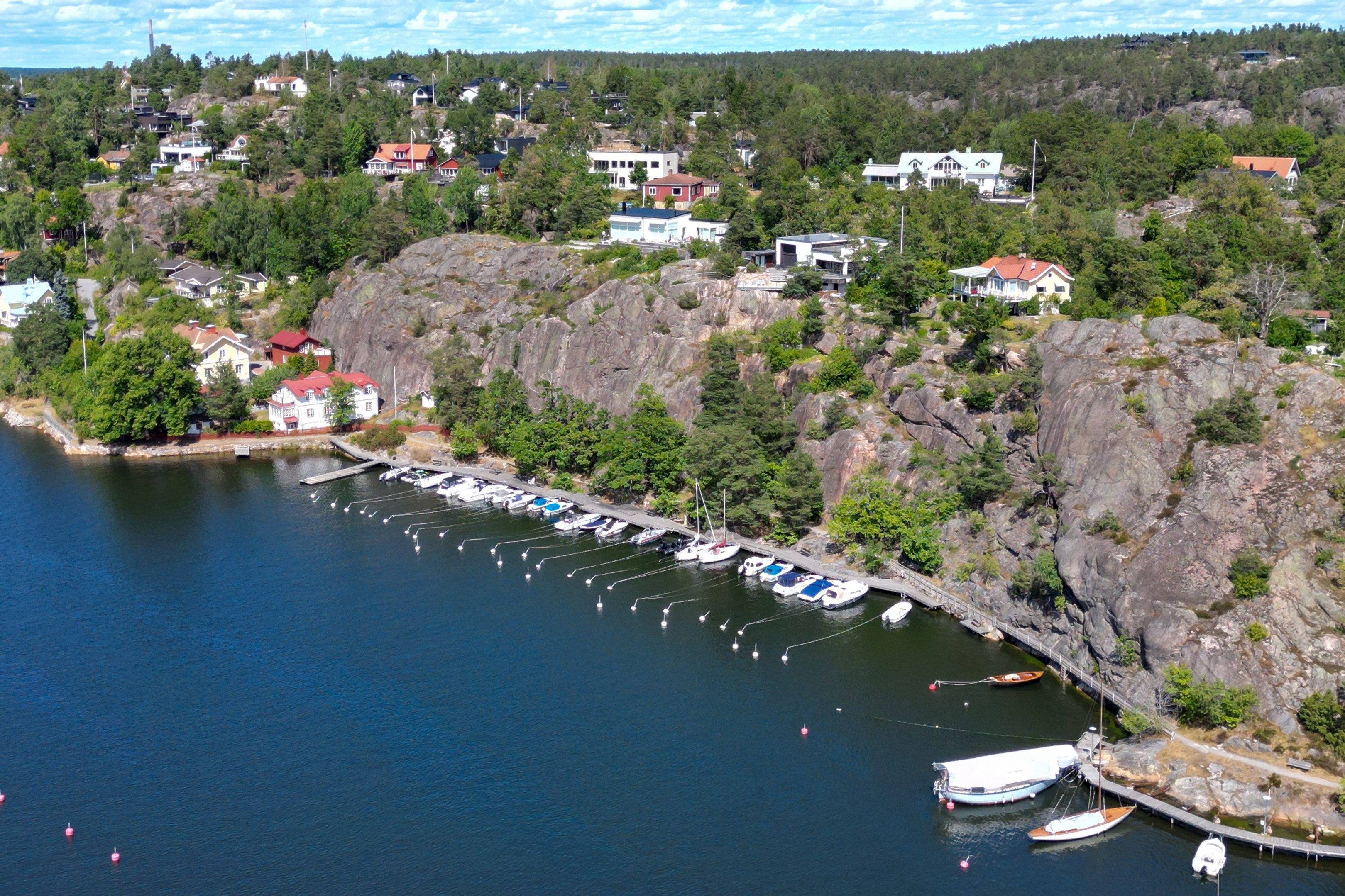 Bostadsbild från Bergdalsvägen 10, Såld i Björknäs, Nacka