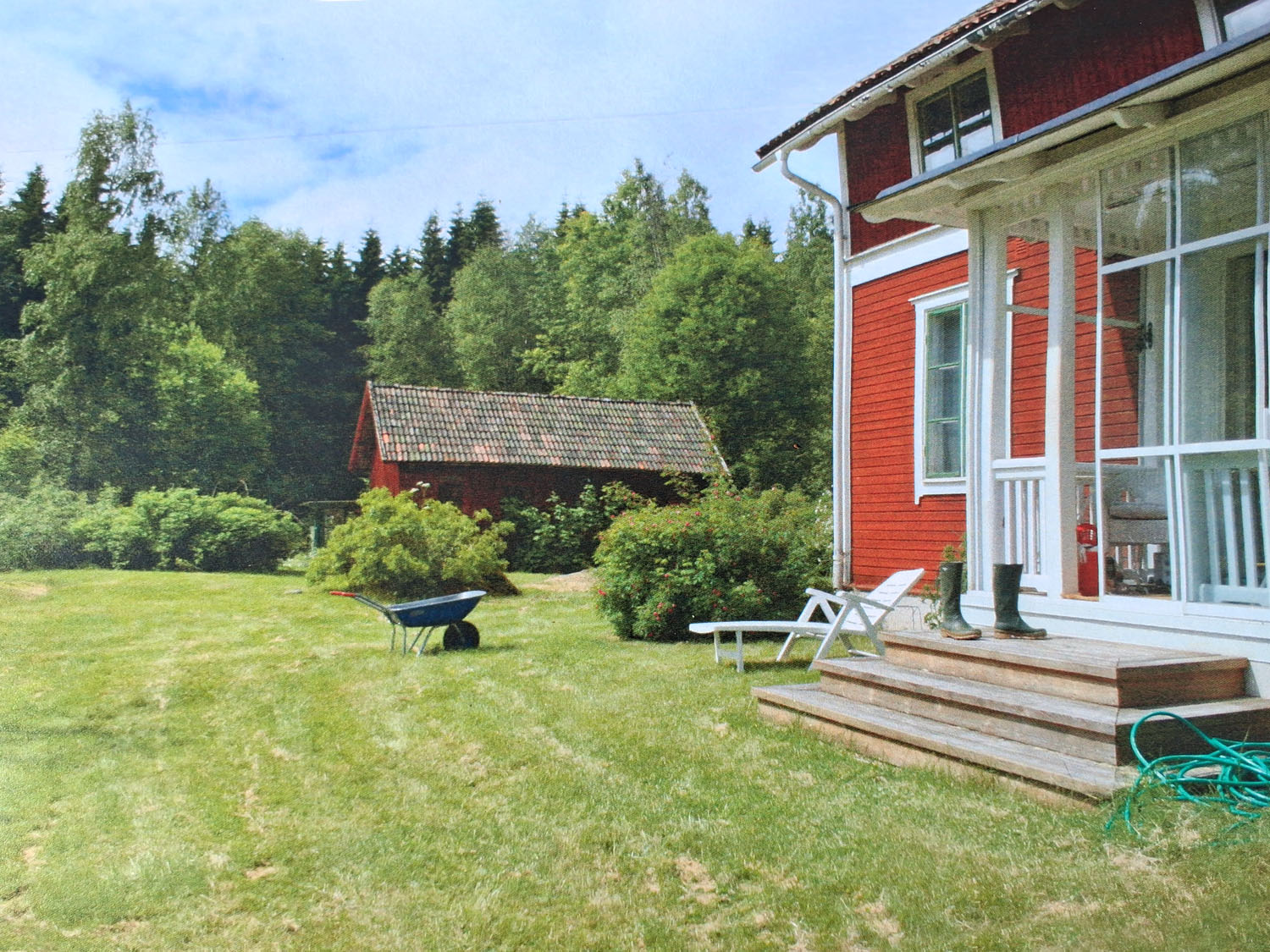 Verandan på framsidan