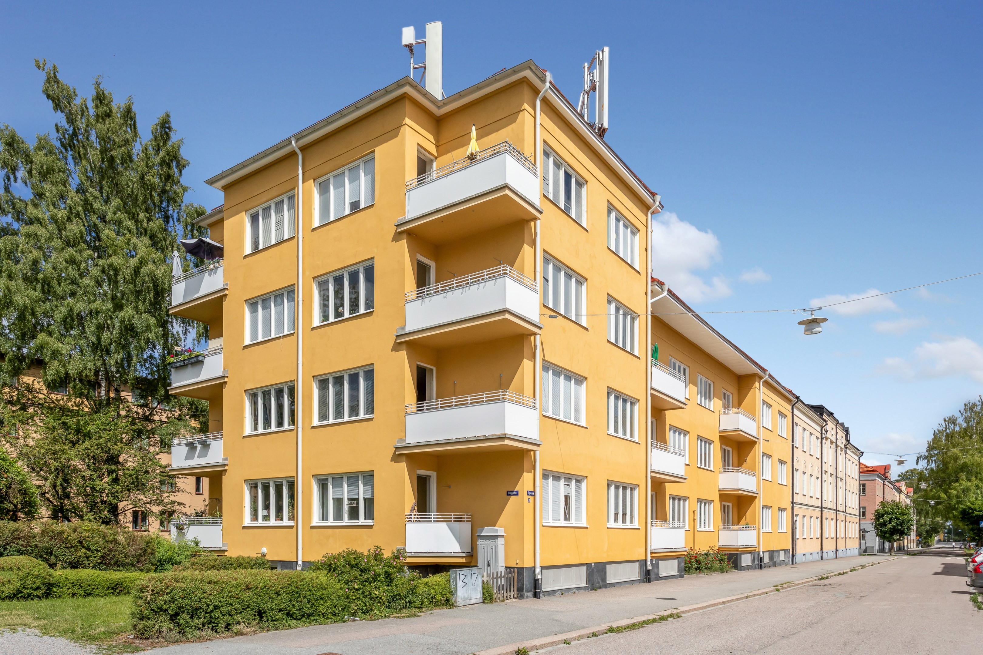 Bostadsbild från Tegnérgatan 28A, Kommande i Luthagen, Uppsala