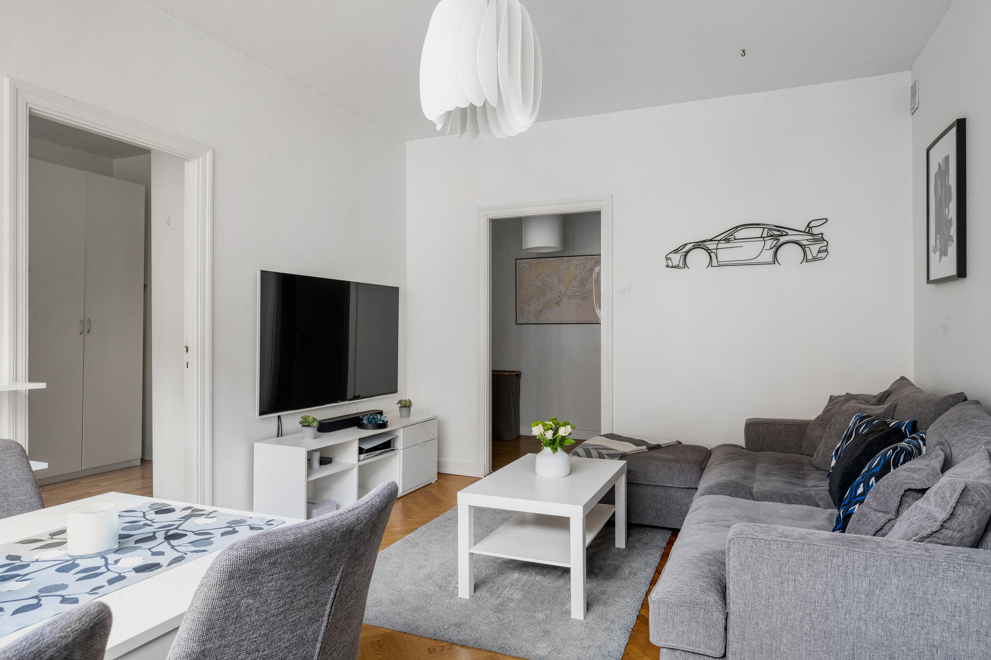 Bostadsbild från Tegnérgatan 28A, Kommande i Luthagen, Uppsala