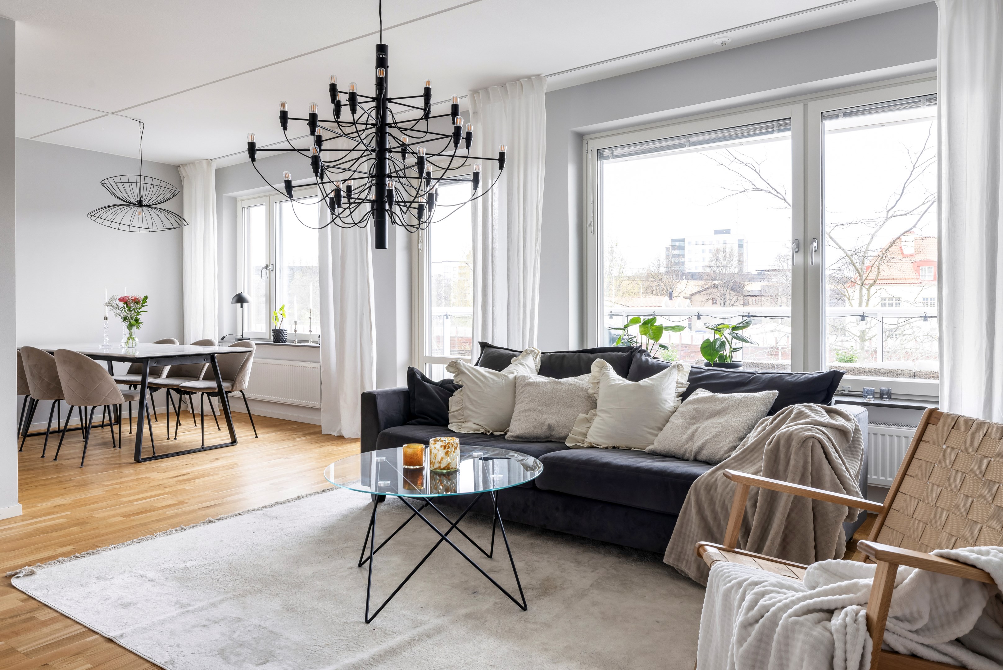 Bostadsbild från Ljusbärargatan 7, Kommande i Kapellgärdet, Uppsala