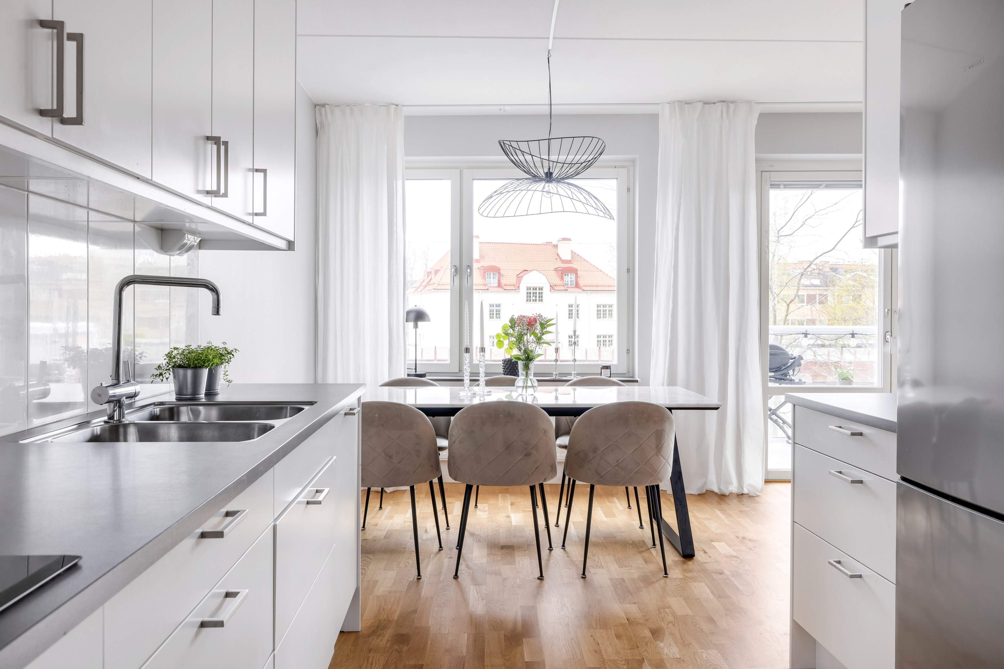 Bostadsbild från Ljusbärargatan 7, Kommande i Kapellgärdet, Uppsala