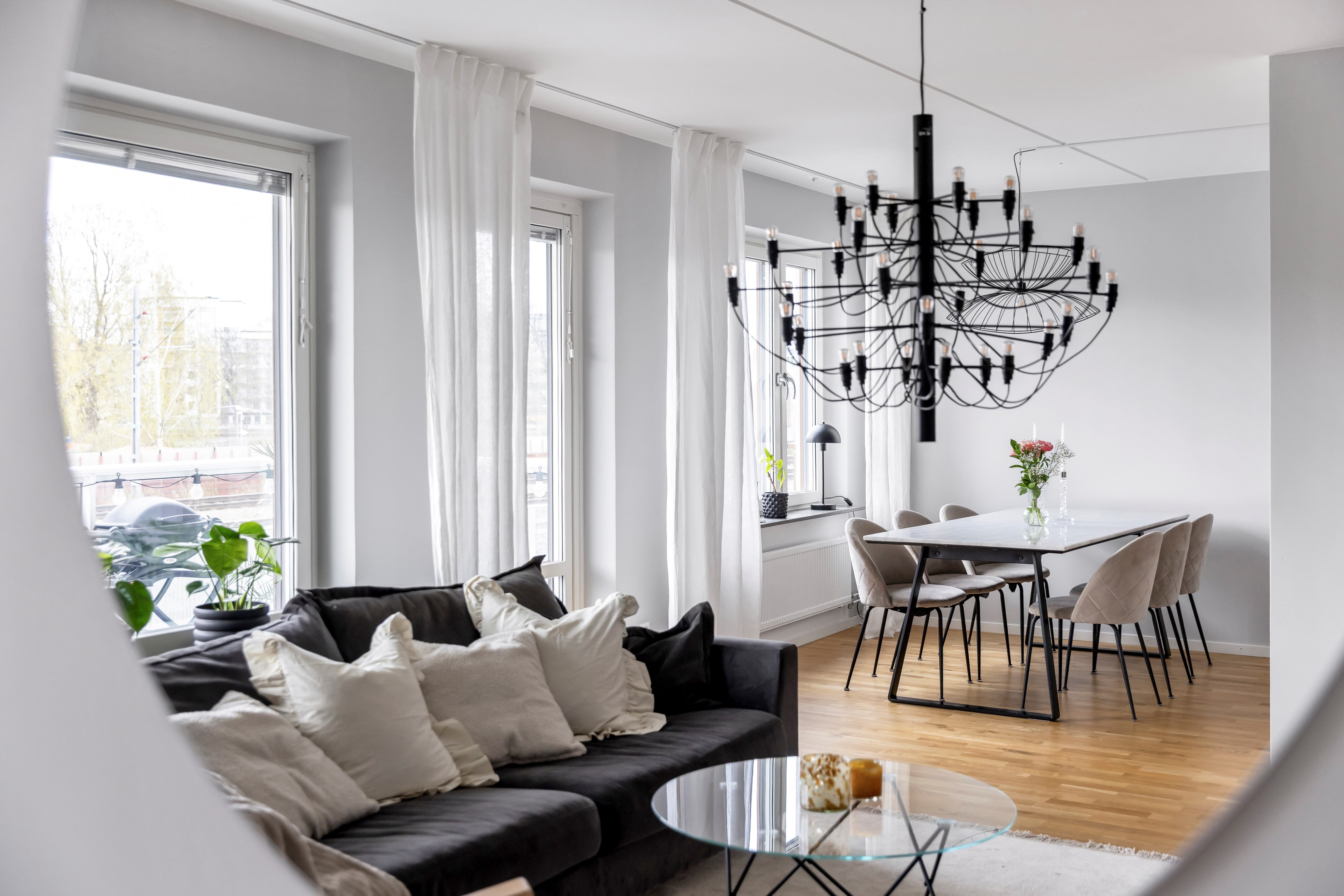 Bostadsbild från Ljusbärargatan 7, Kommande i Kapellgärdet, Uppsala