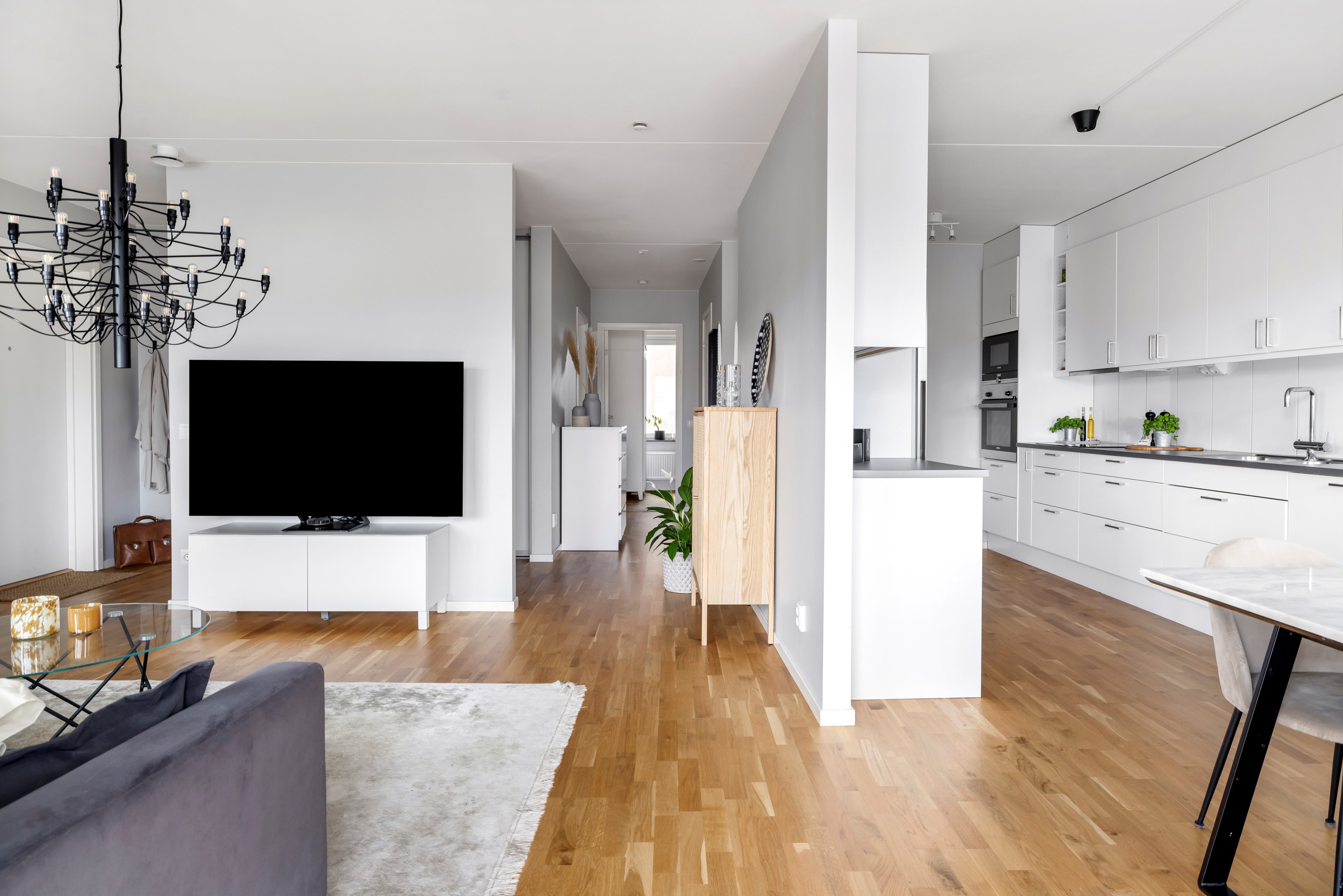 Bostadsbild från Ljusbärargatan 7, Kommande i Kapellgärdet, Uppsala