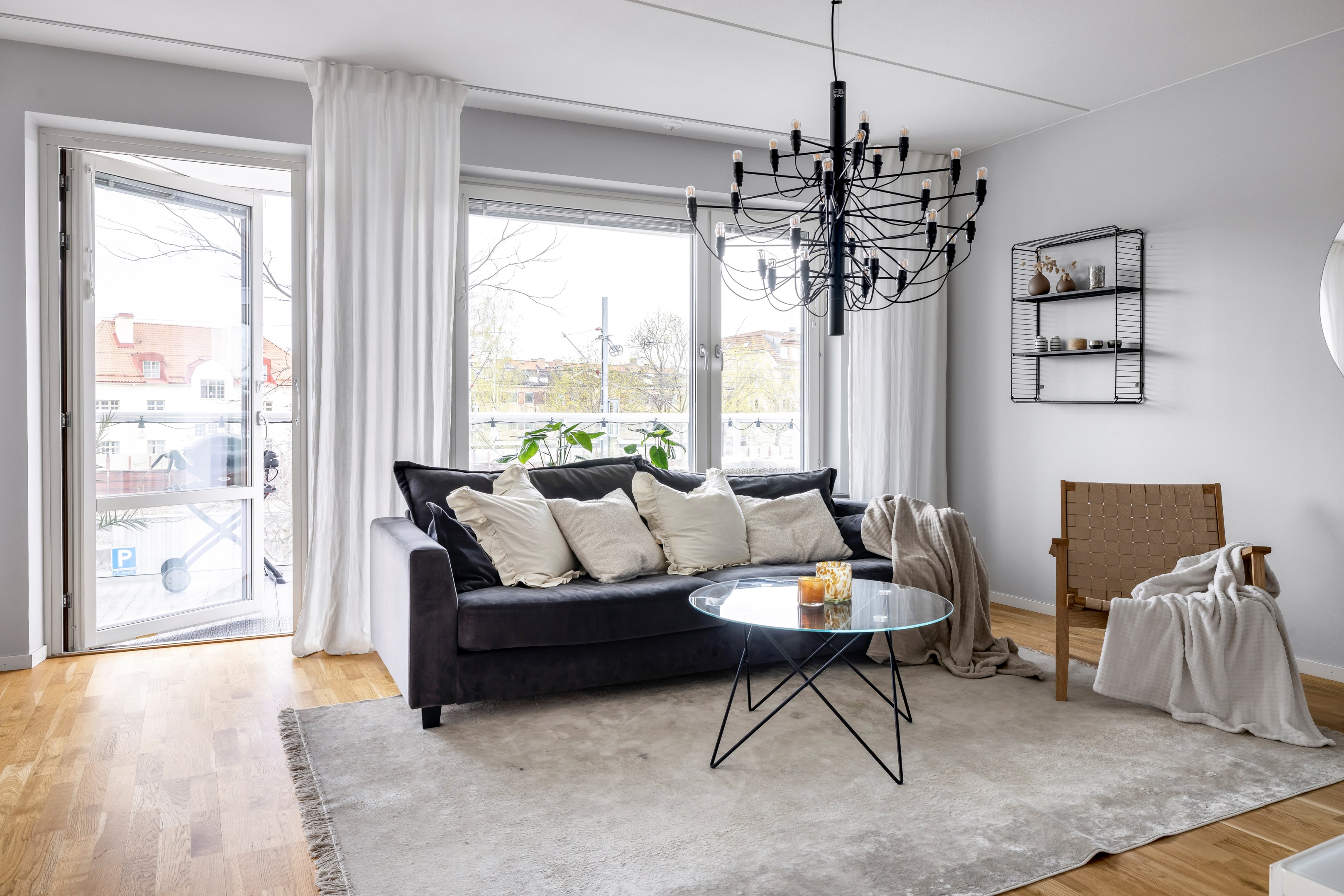 Bostadsbild från Ljusbärargatan 7, Kommande i Kapellgärdet, Uppsala